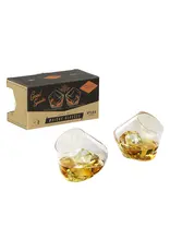 Rocking Whisky Glasses (Pair)