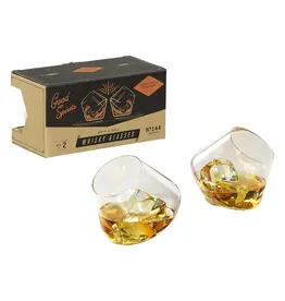Rocking Whisky Glasses (Pair)
