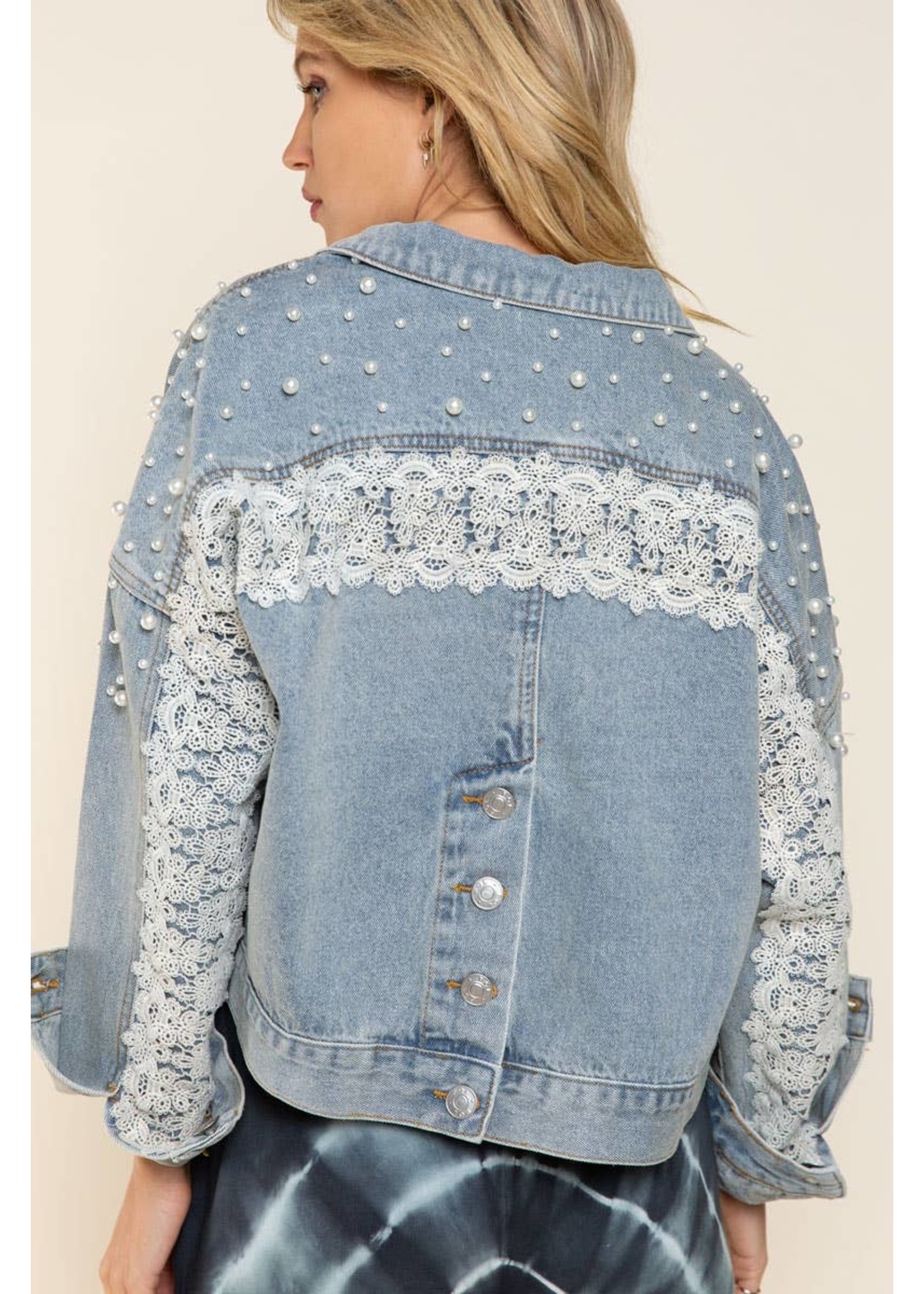 Embellished Jean Jacket - Kreative Design