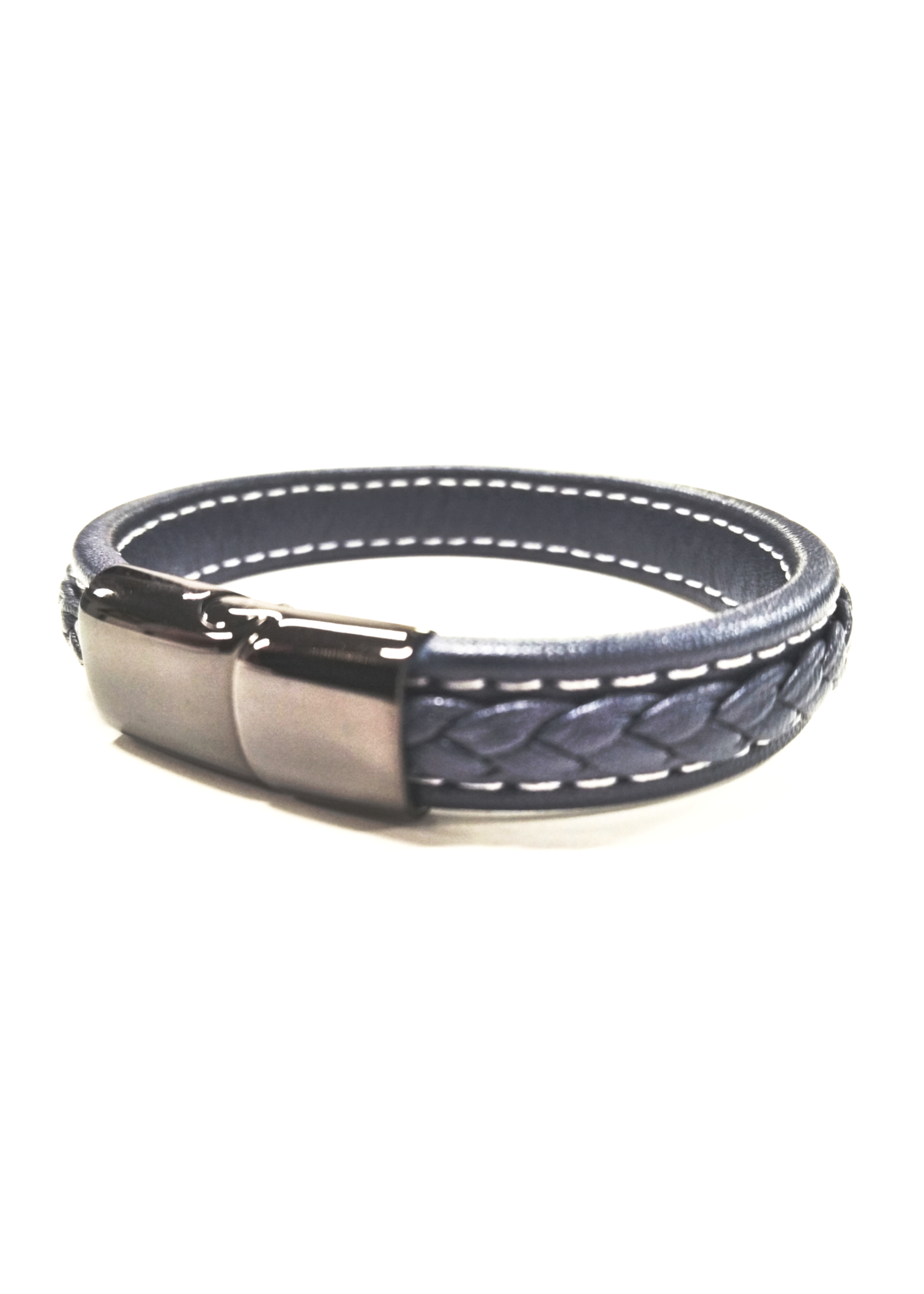 Jacqueline Kent Bracelet - Men's Leather | JK