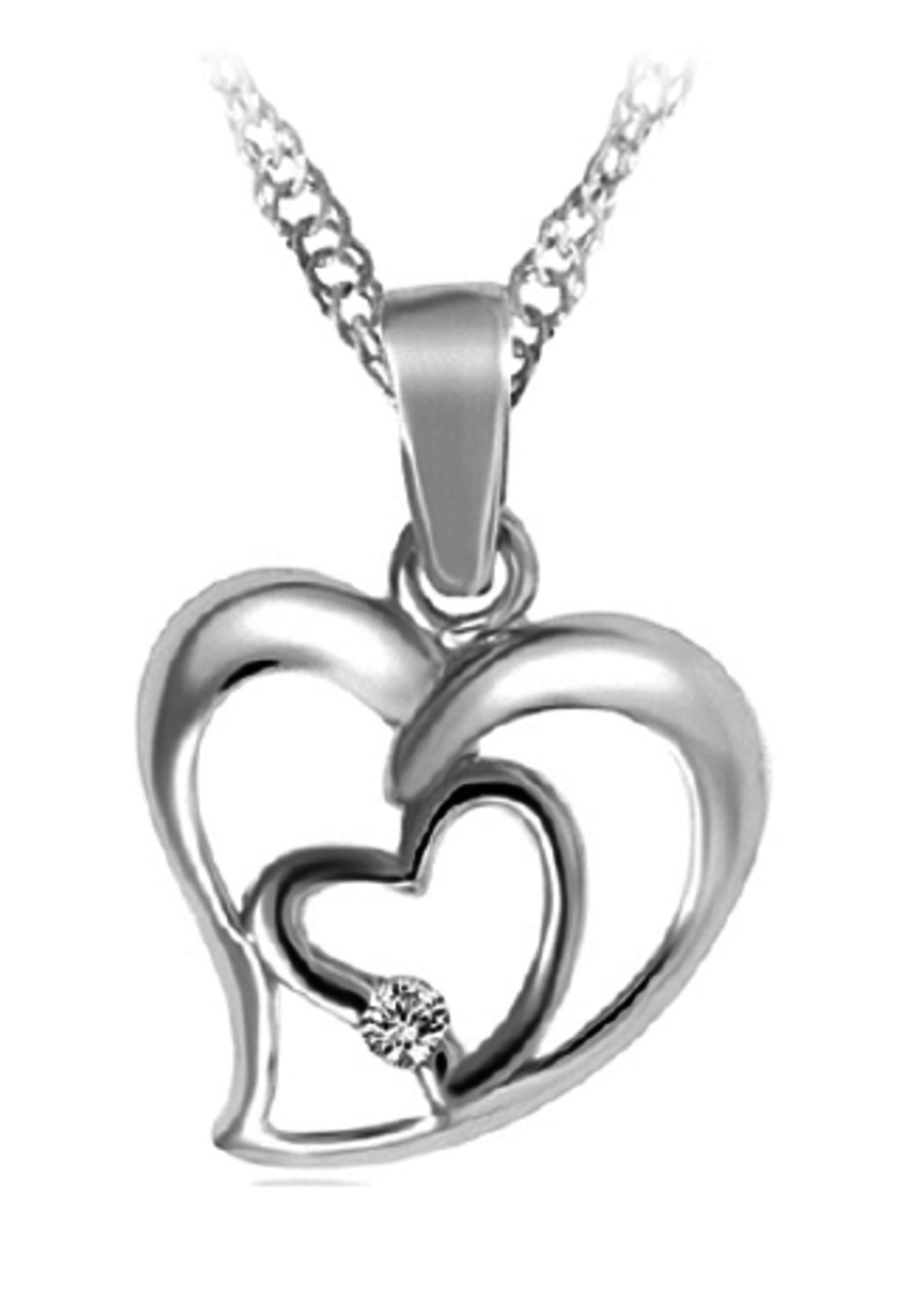 Legendary Love Necklace Silver