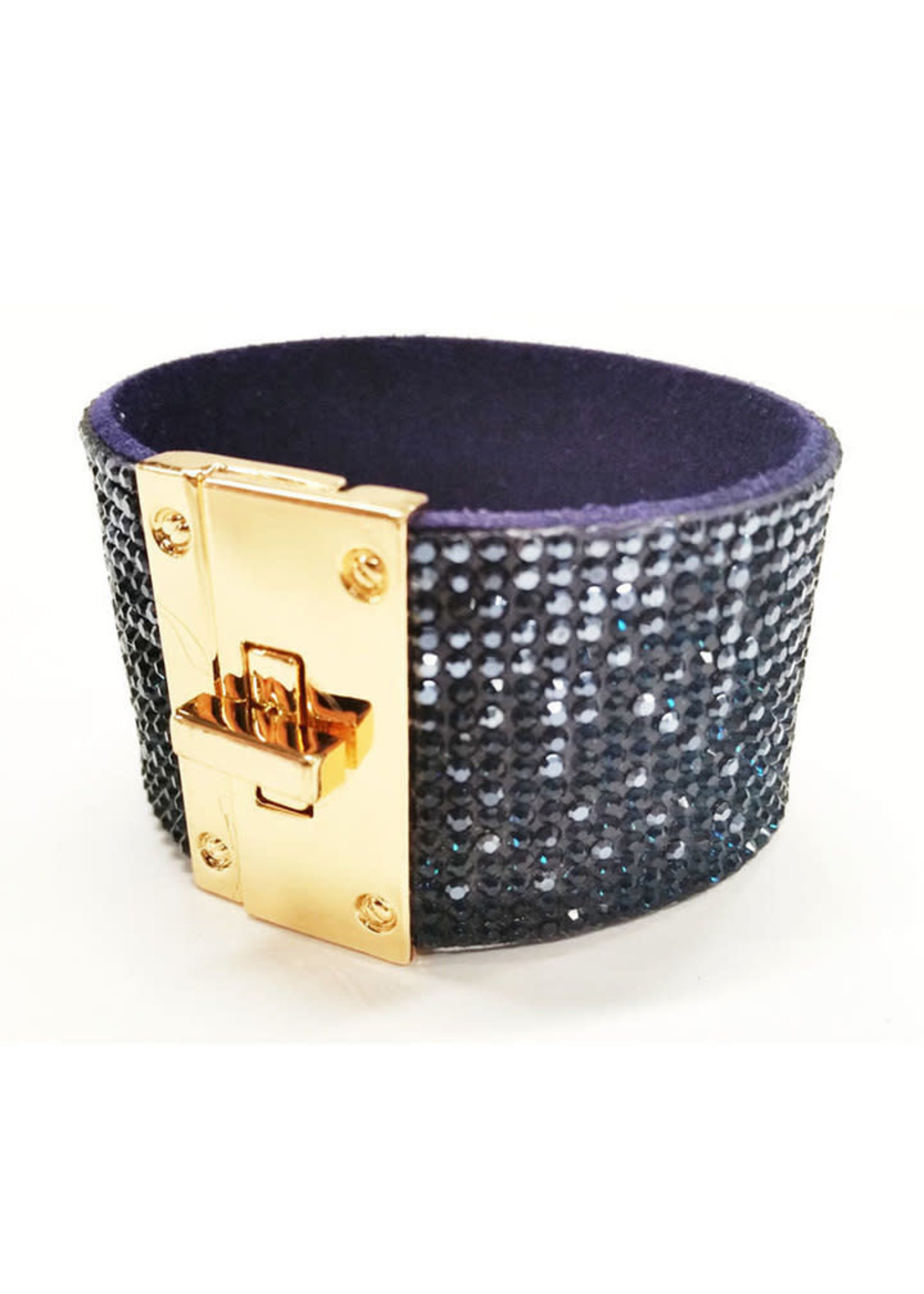 Jacqueline Kent Swarovski Crystal Cuff Bracelet | JK