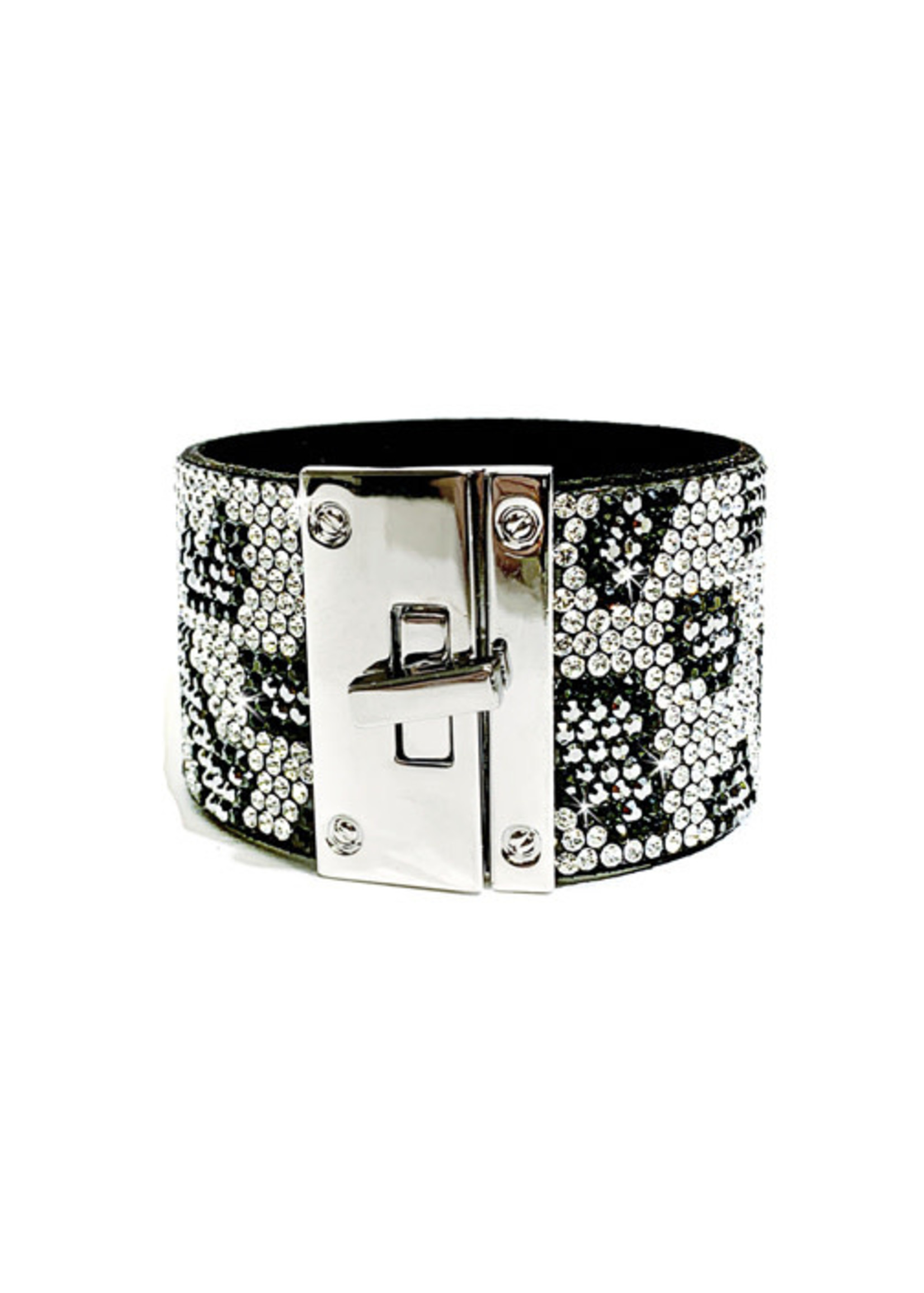 Jacqueline Kent Swarovski Crystal Cuff Bracelet | JK