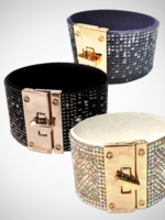 Jacqueline Kent JK Crystal Cuff Bracelet