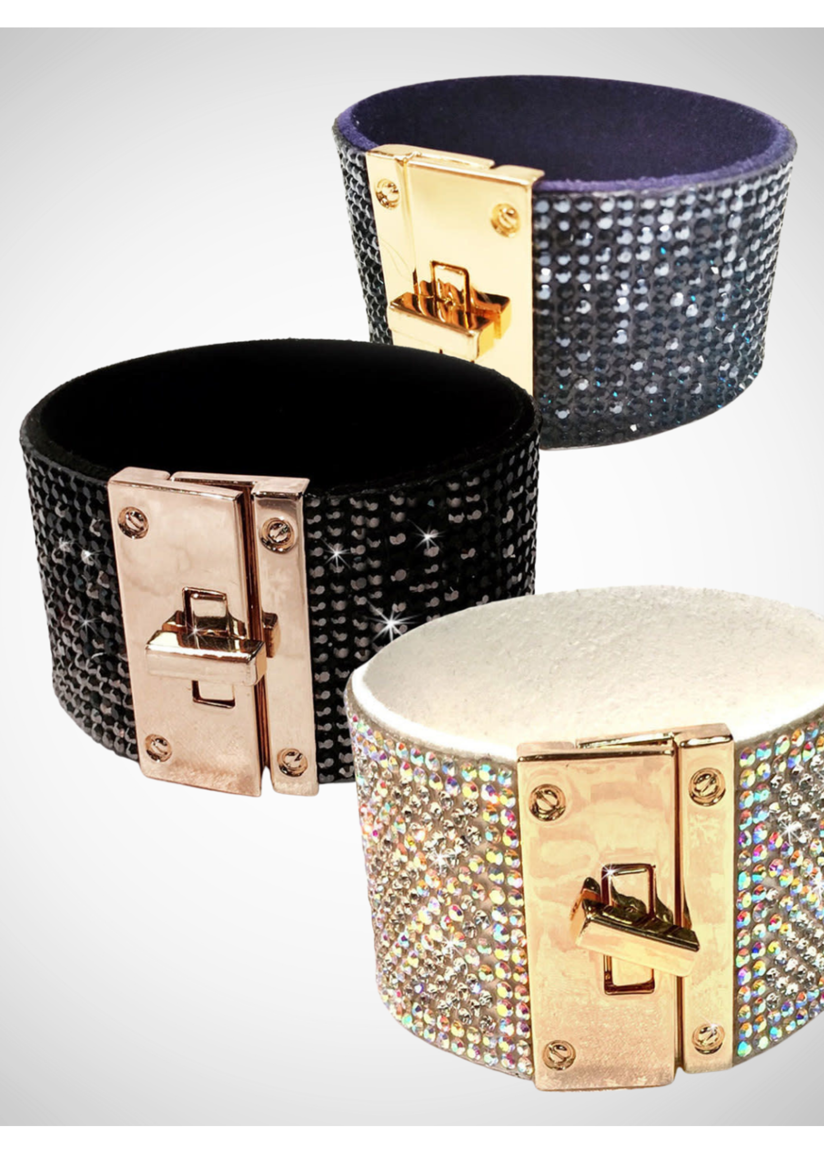 Jacqueline Kent JK Crystal Cuff Bracelet
