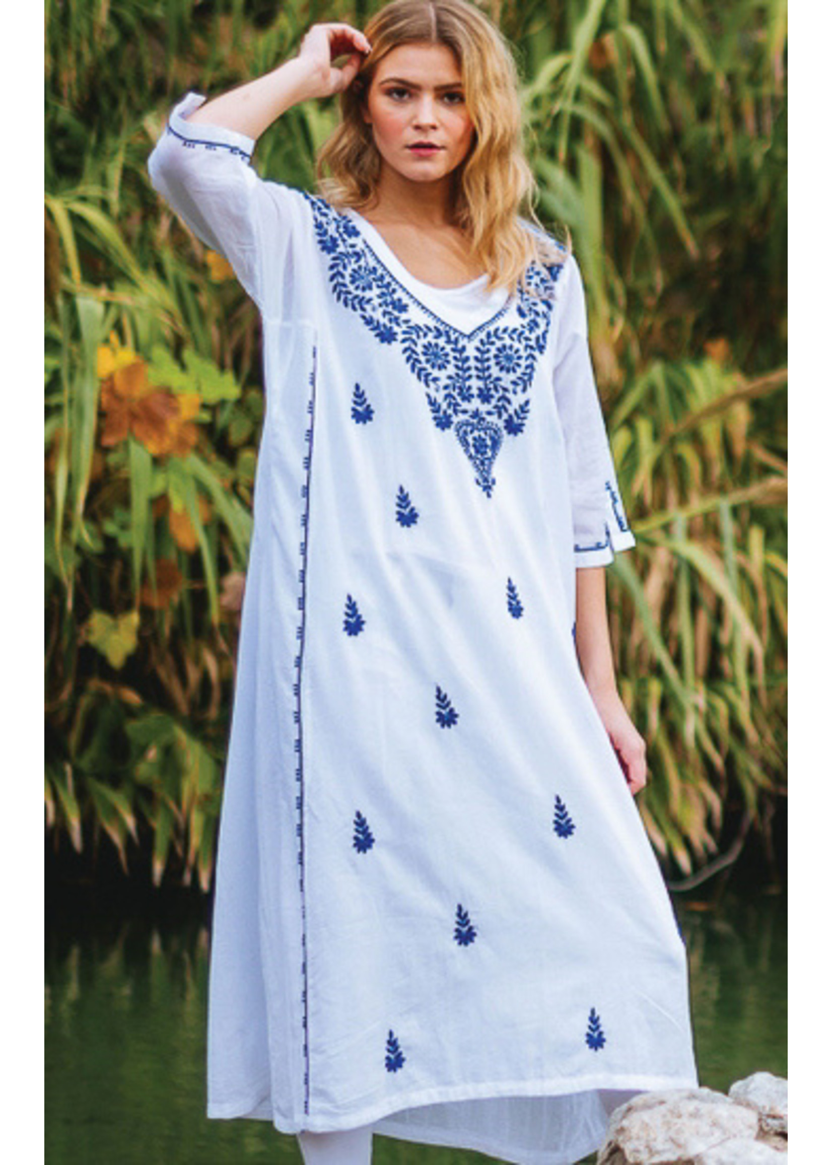 Parama Embroidered Caftans