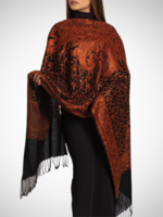 Sanika Embroidered Wool Shawls