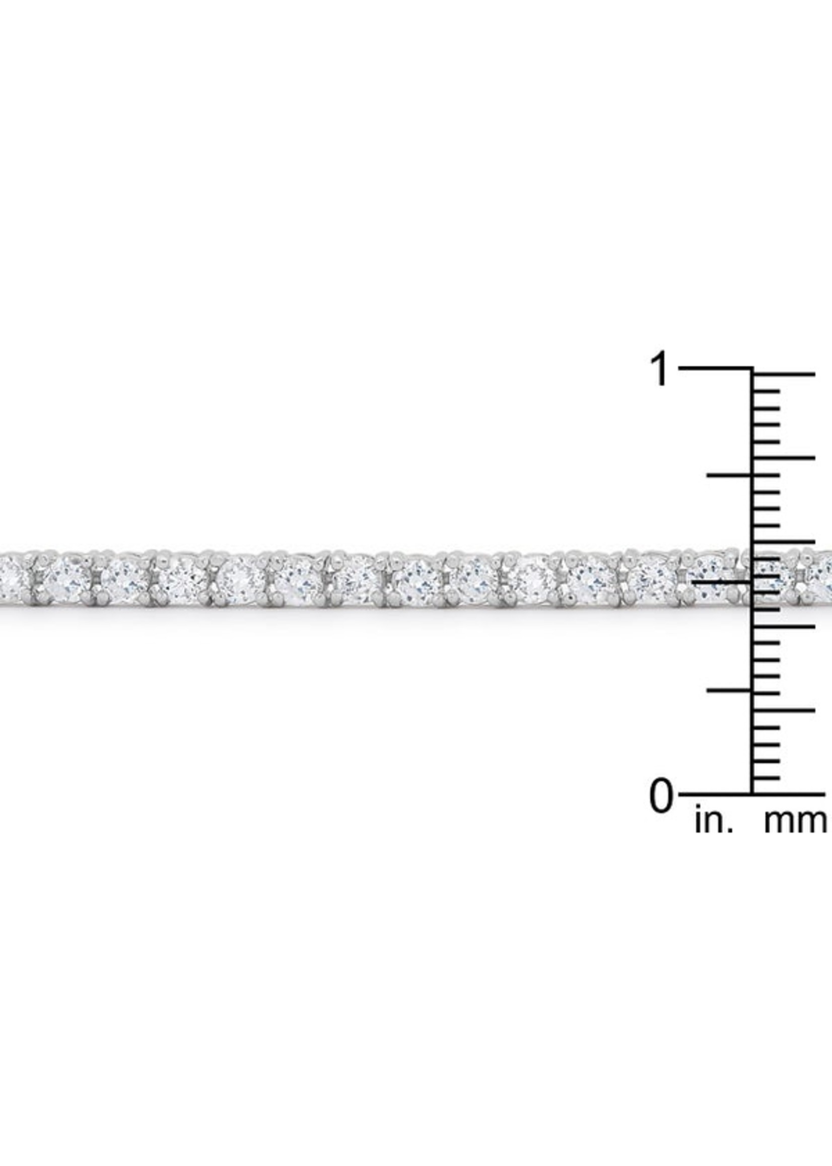 KDesign Regal Collection Victorian Cubic Zirconia Tennis Bracelet