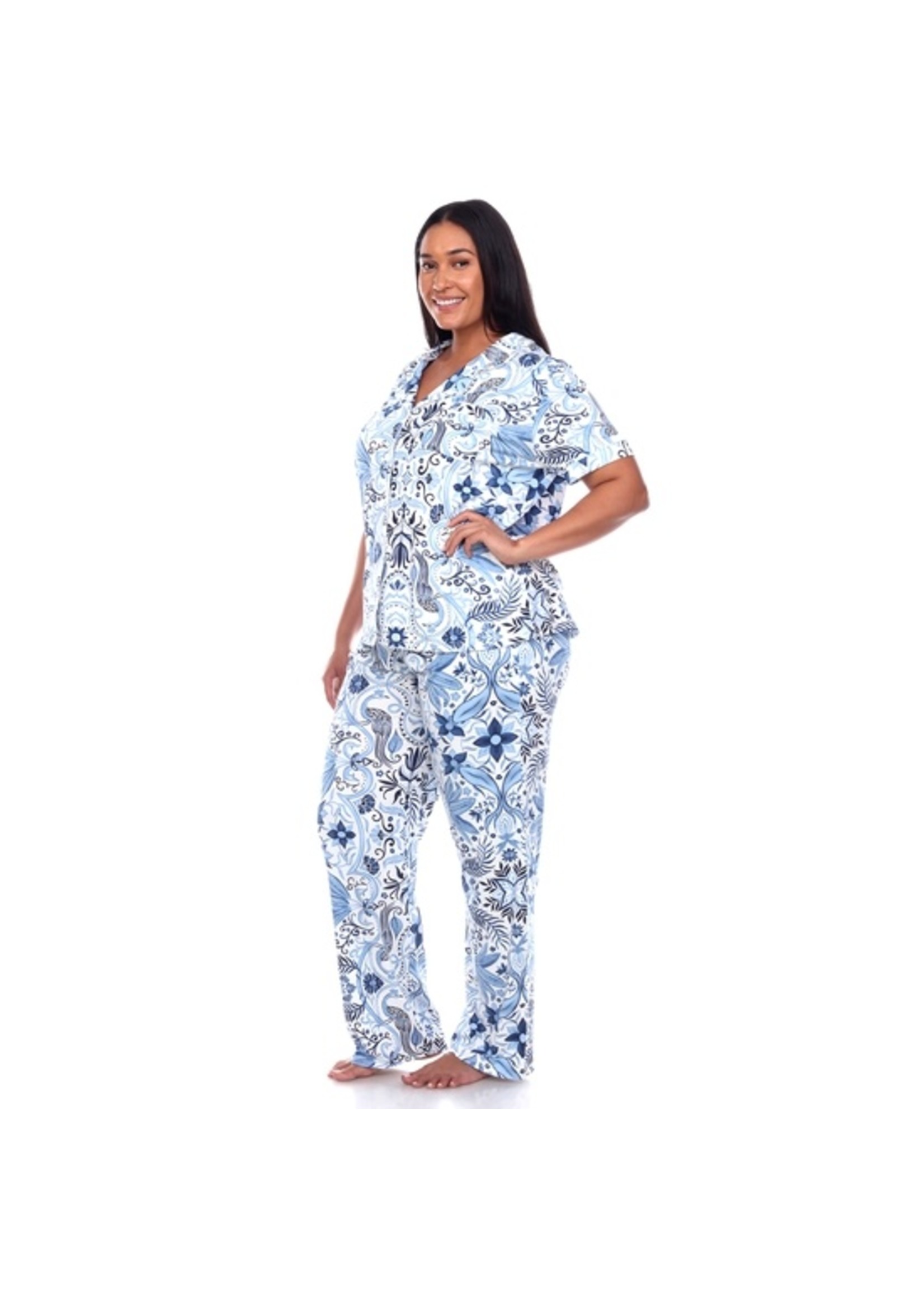 Pants Tropical Pajama Set 