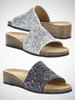 Glux Bling Slide Sandals