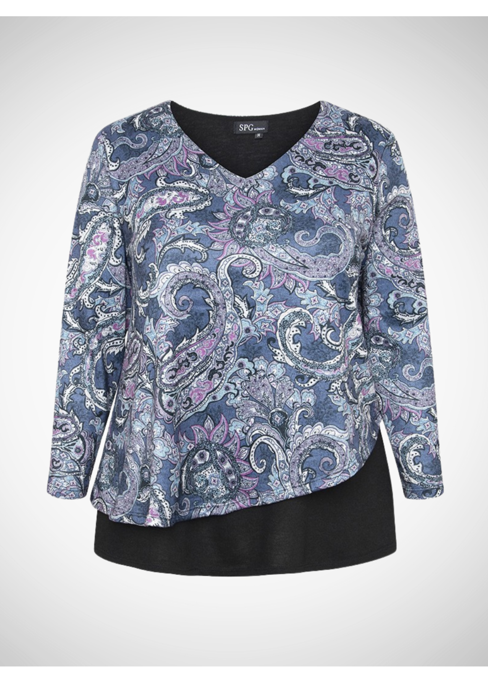 SPG Woman Paisley Cape Sweater