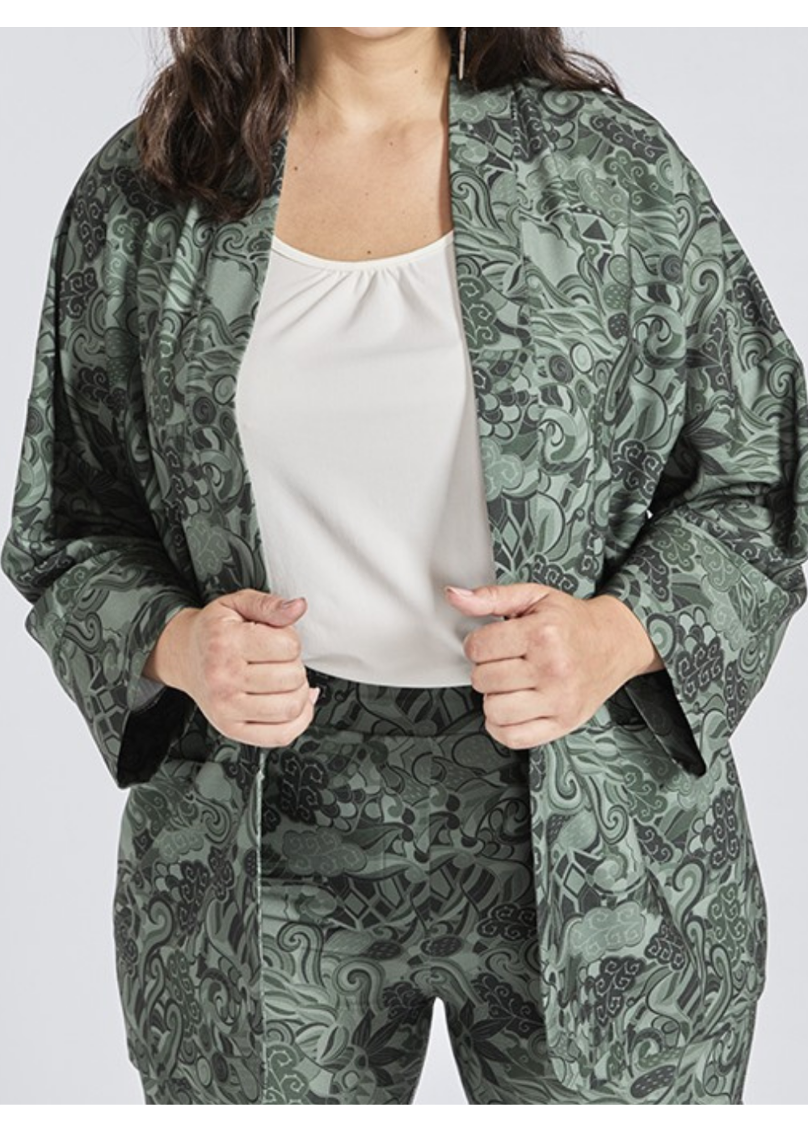 Printed Kimono