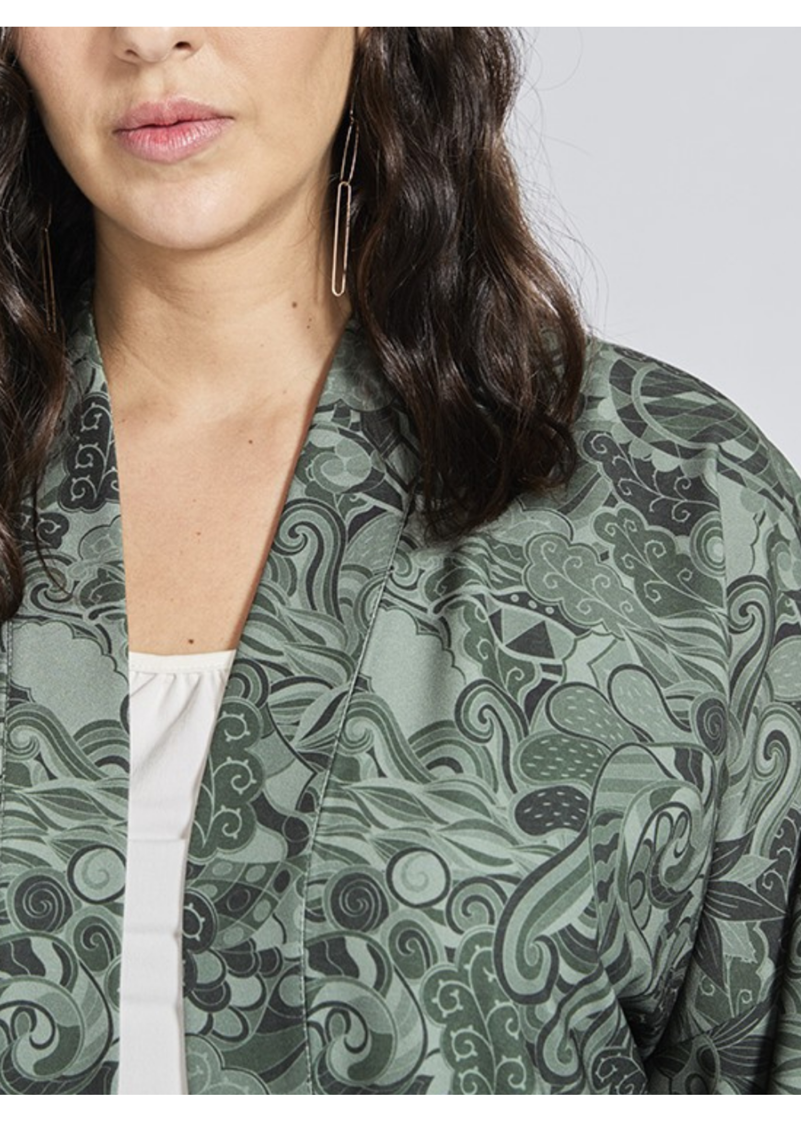 Printed Kimono