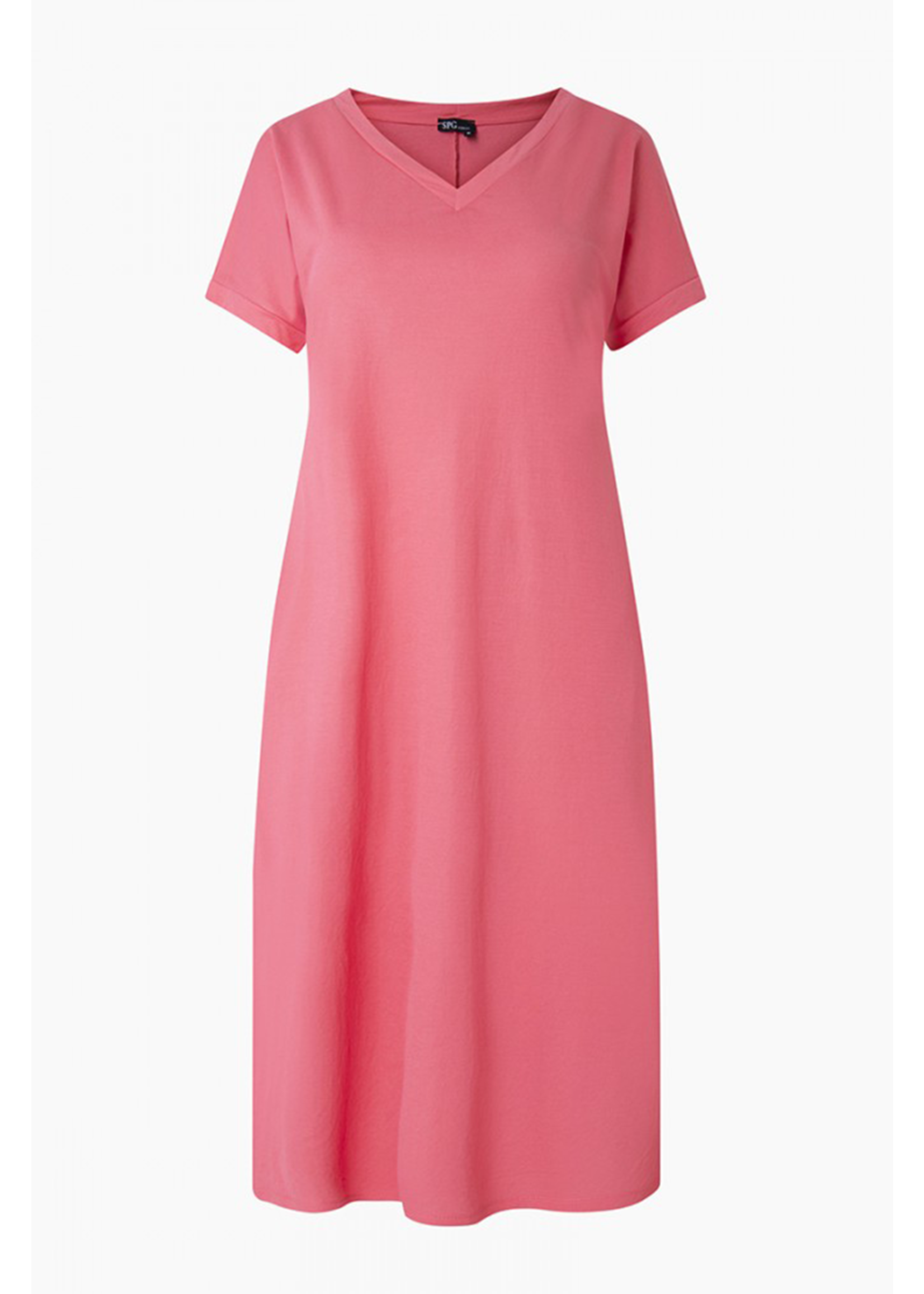 Plain Midi Dress