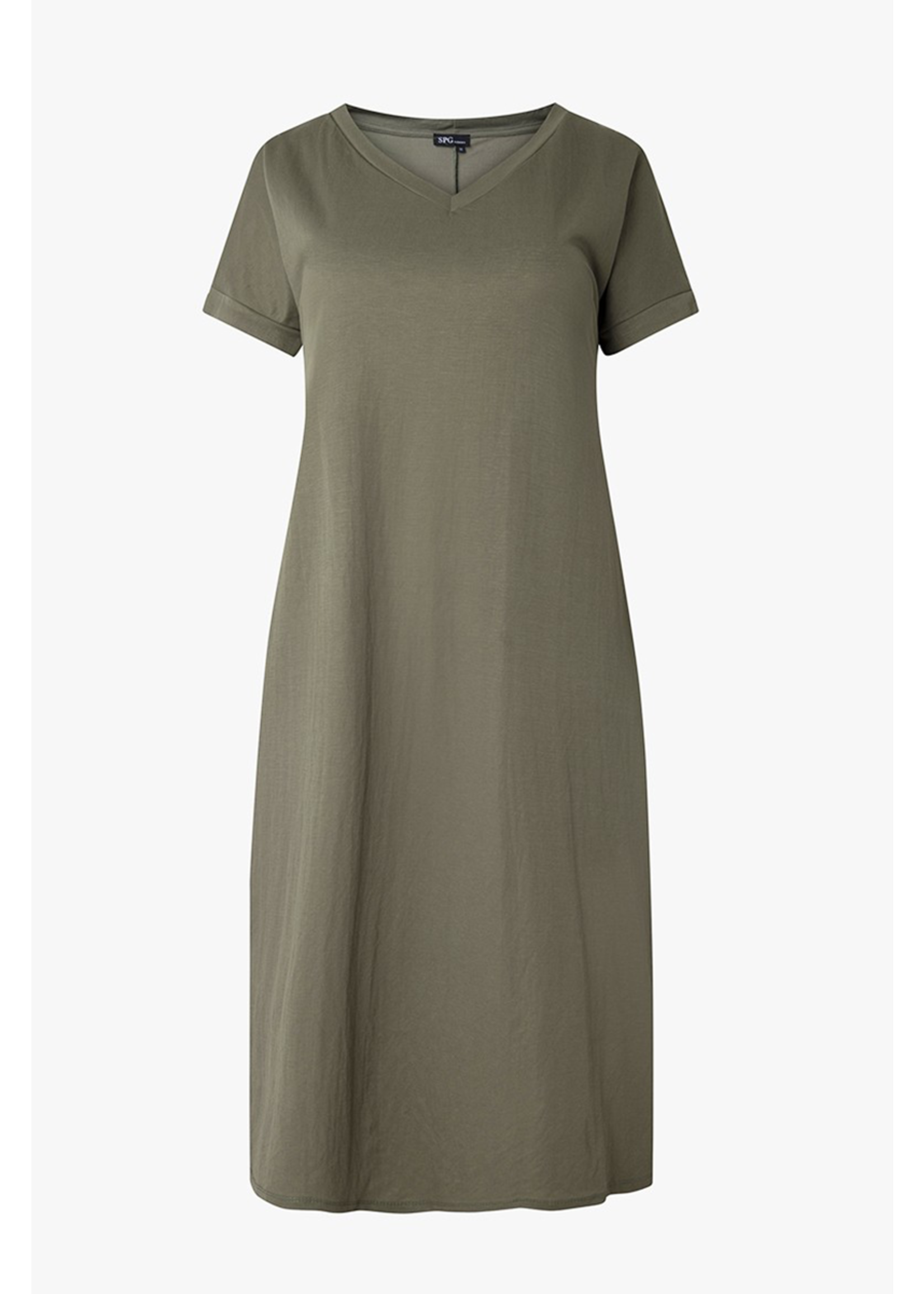 Plain Midi Dress
