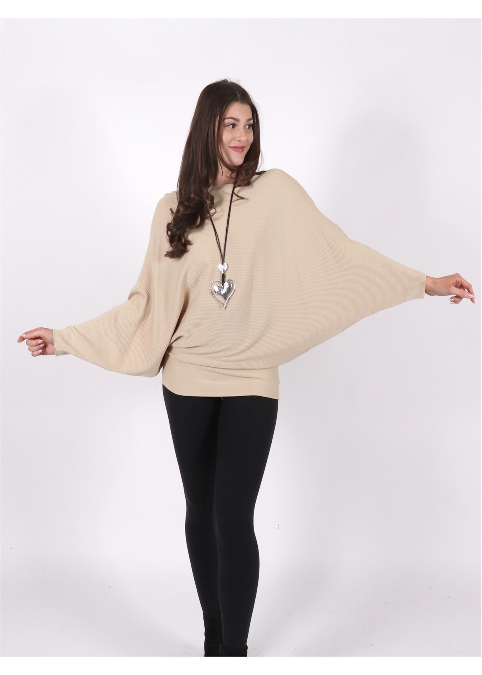 O/S Dolman Sleeve Top Knit CL1180 - Kreative Design