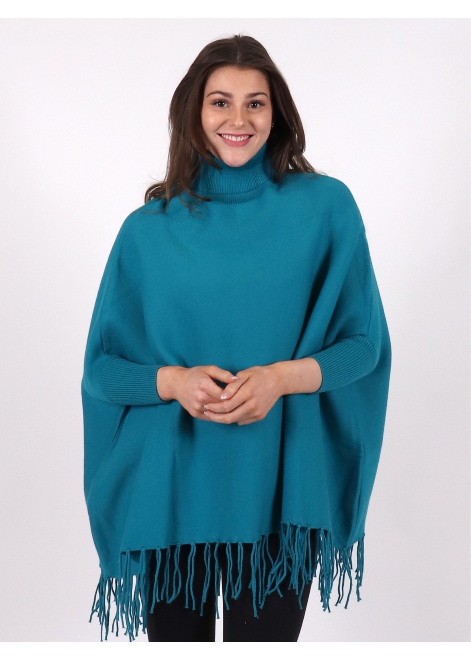 Turtleneck Poncho