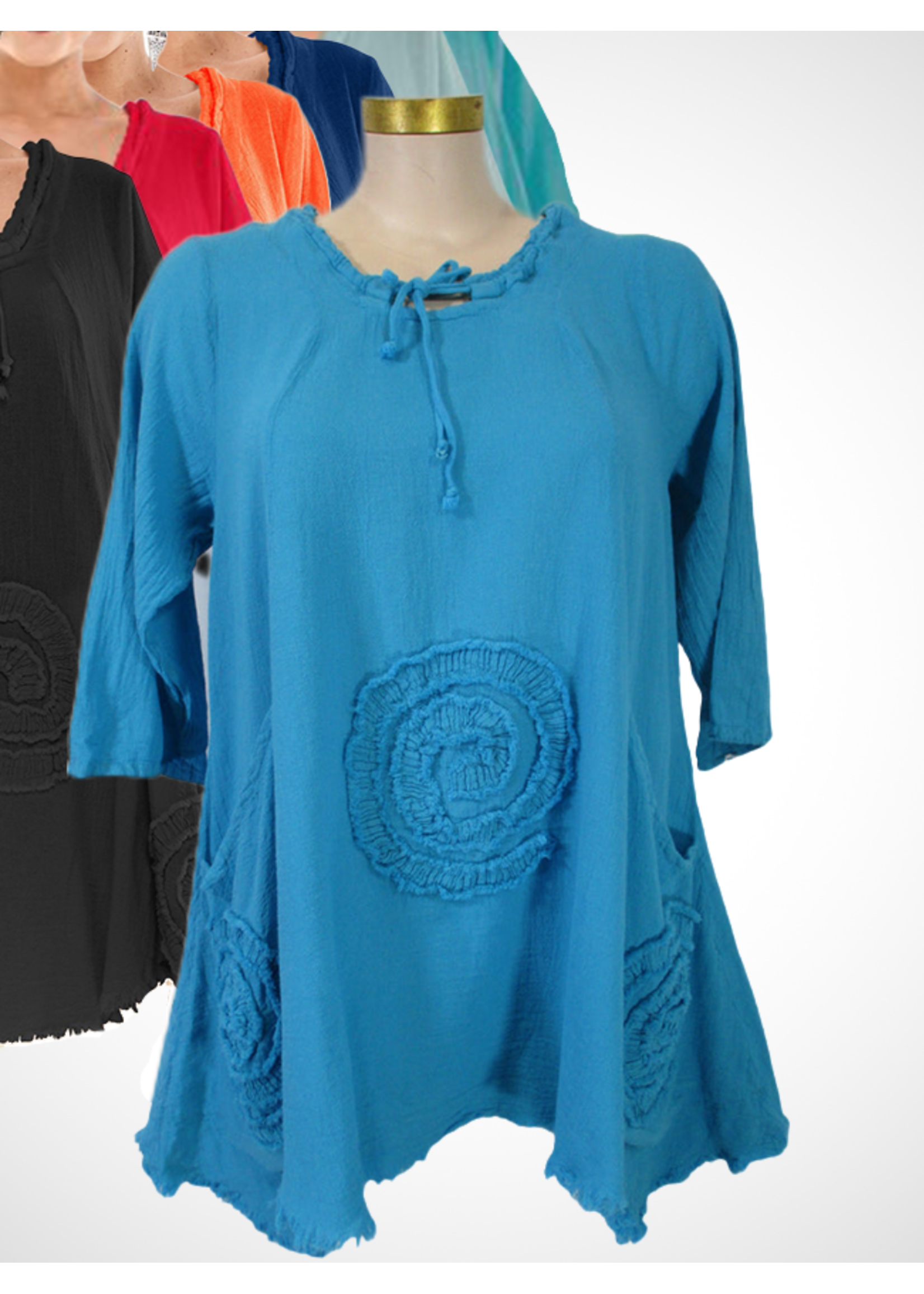 Oh My Gauze! Circle Tunic