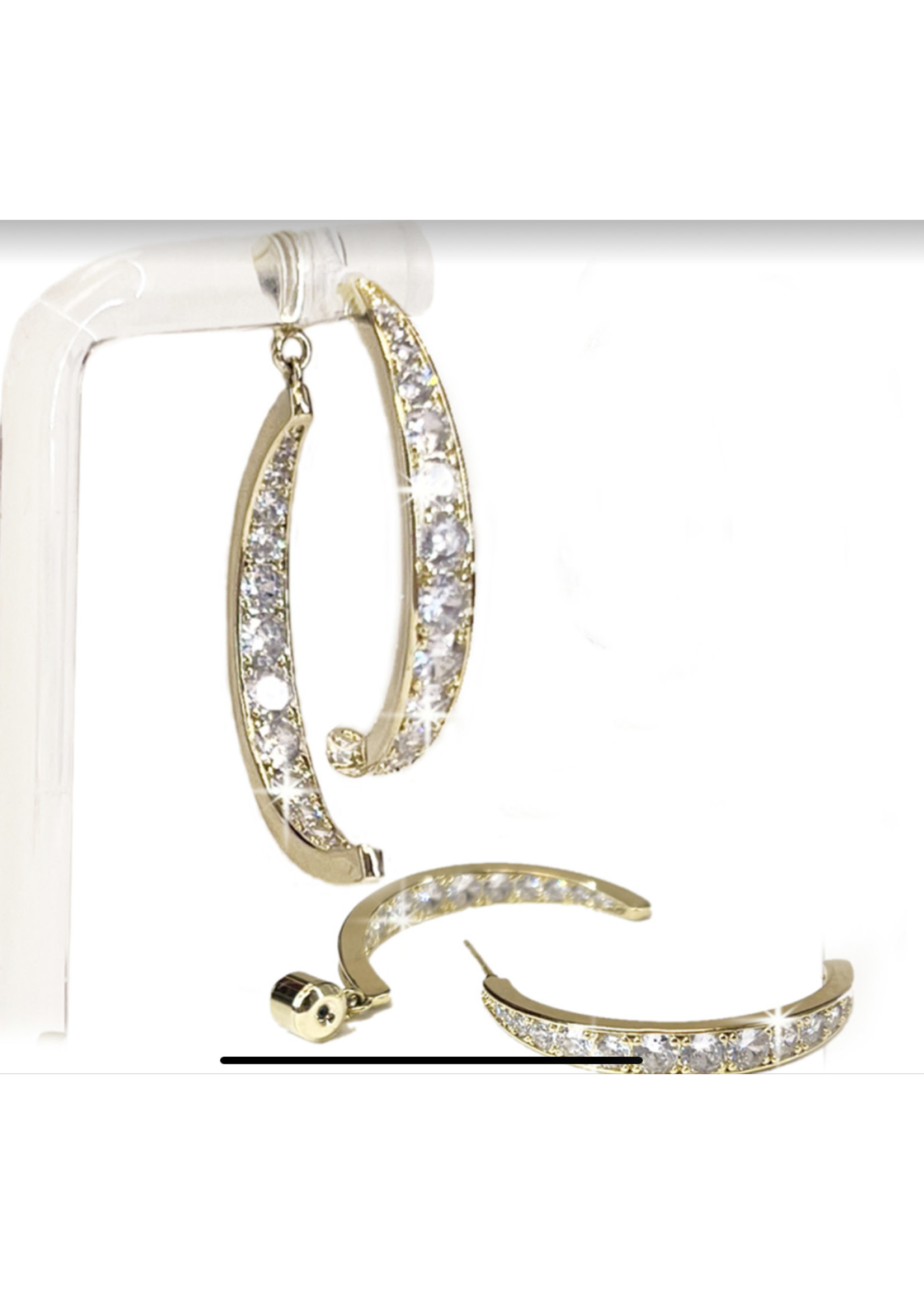 Jacqueline Kent JK Split Hoops