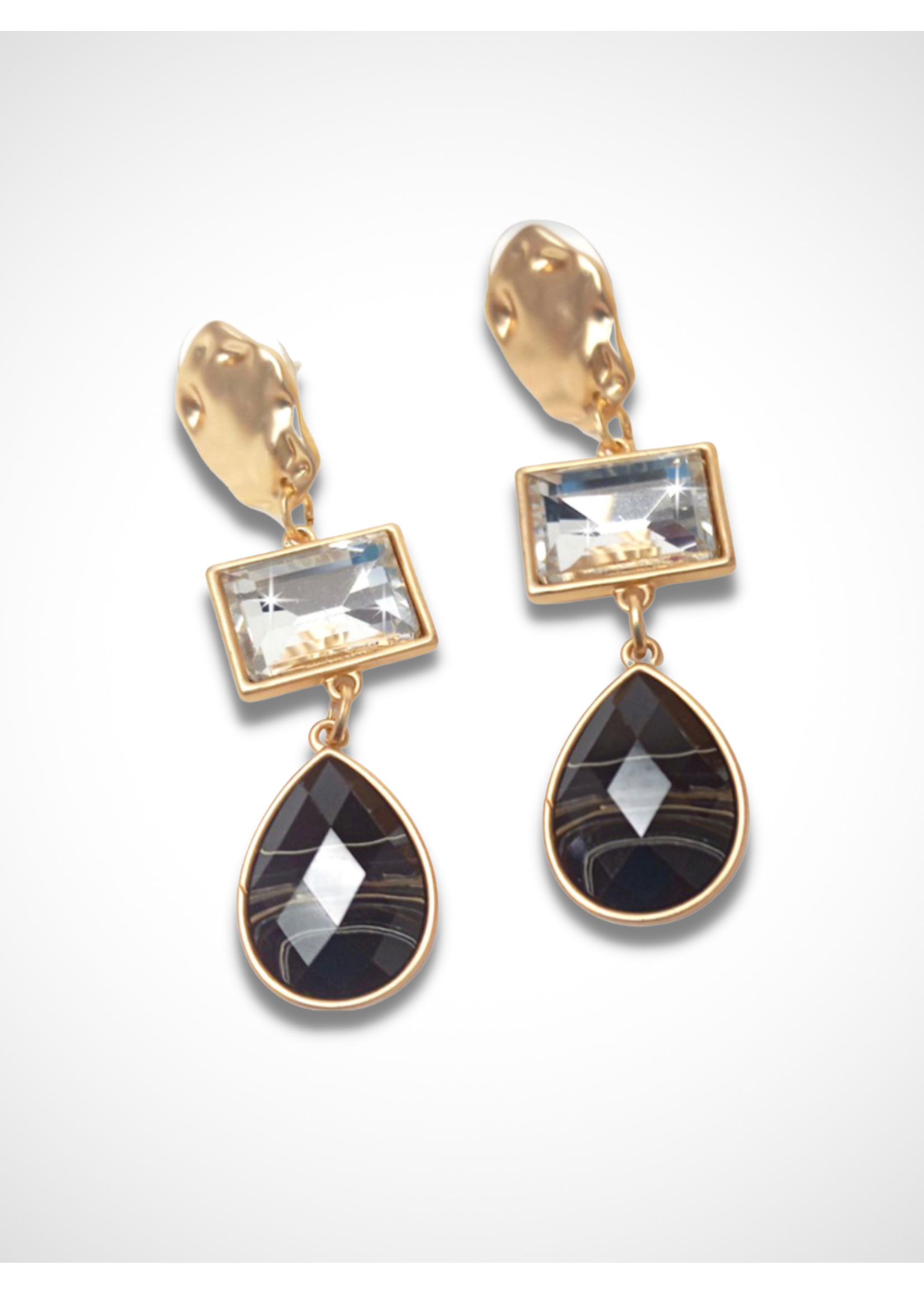 Jacqueline Kent JK Square Drop Earrings