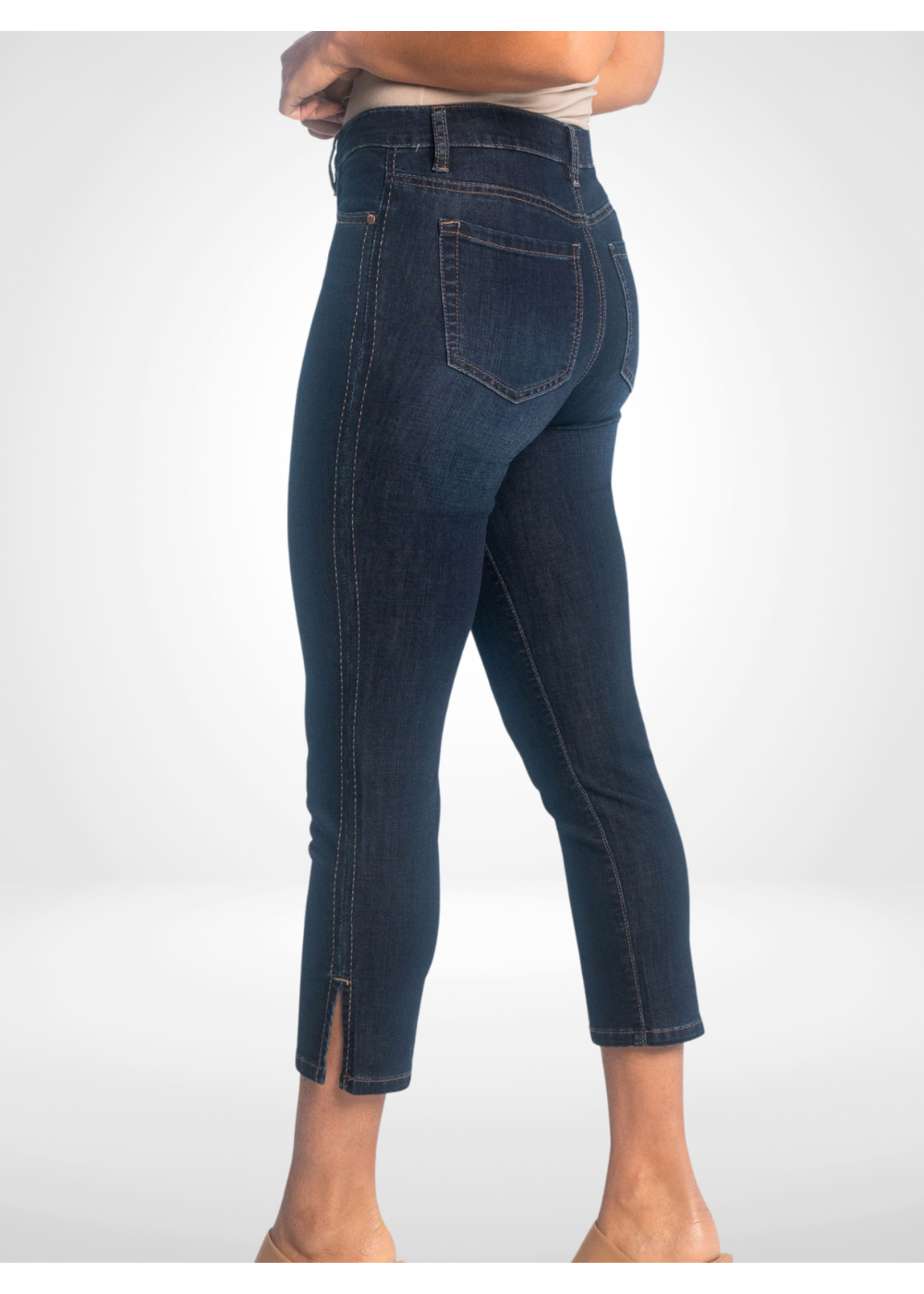 Lois Blackbull Apparel Georgia Mid High Waist Skinny