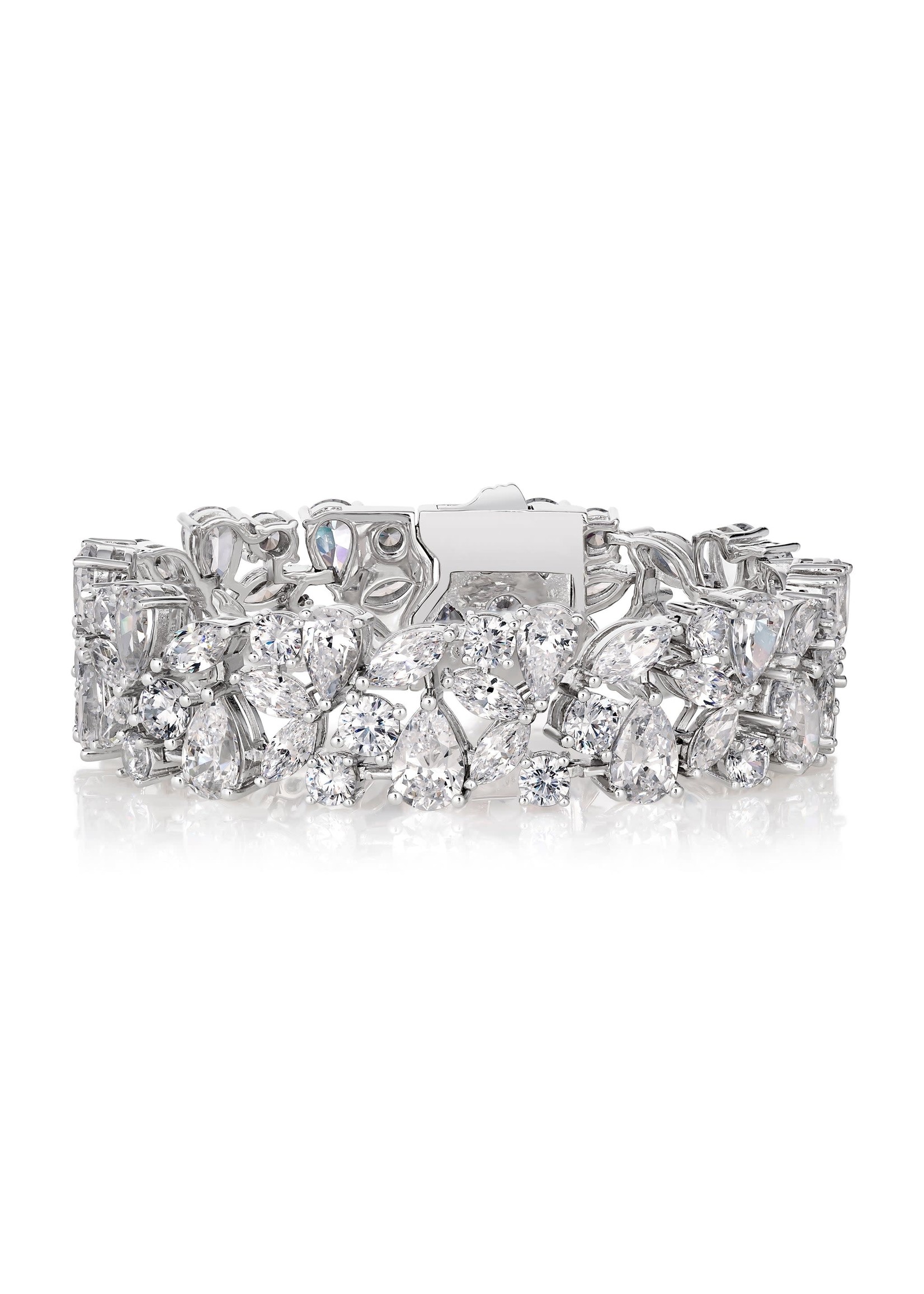 Anna Zuckerman Luxury AZL Elizabeth 34 Diamond White Bracelet