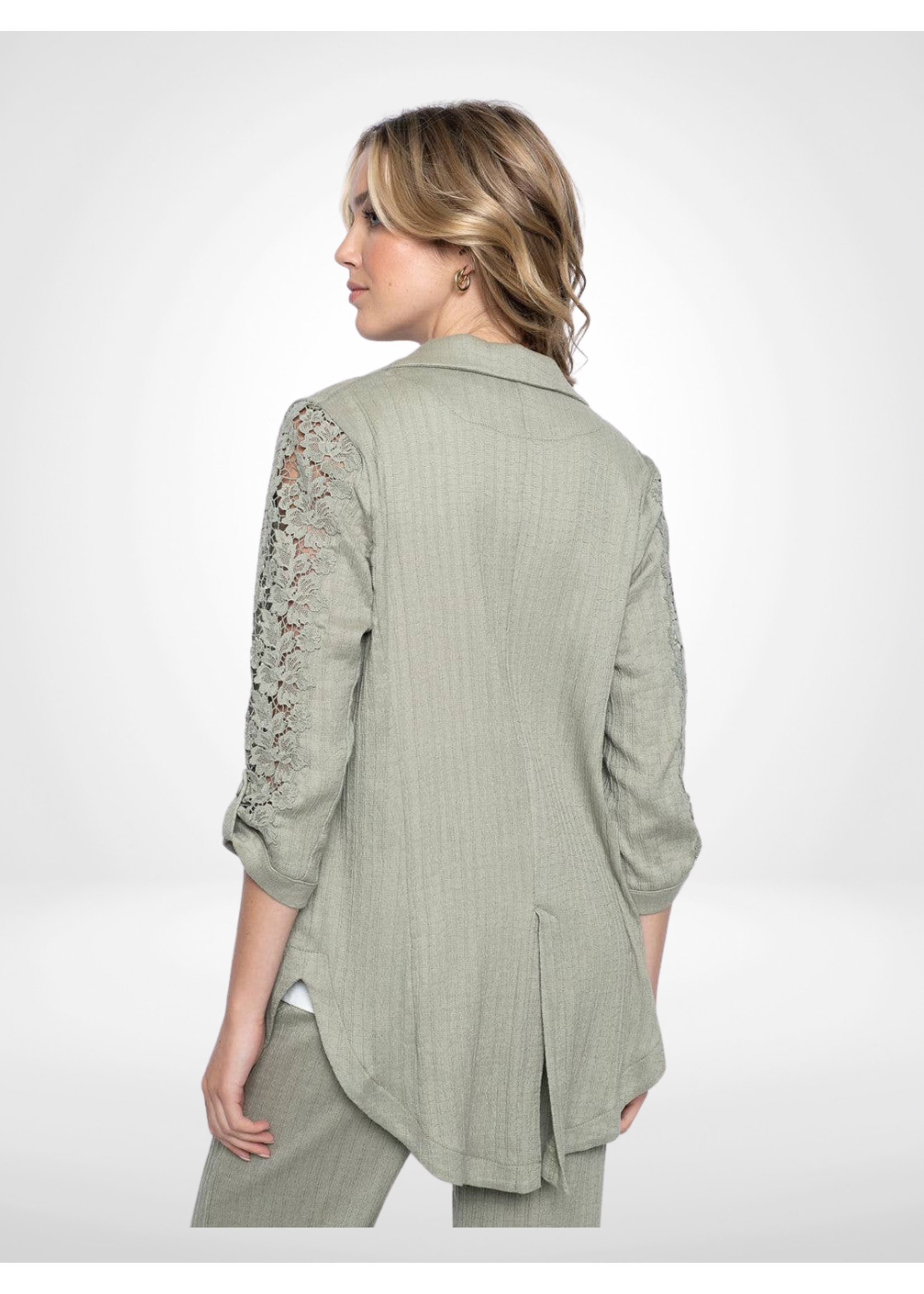 Picadilly Picadilly Blazer Lace Embroidered