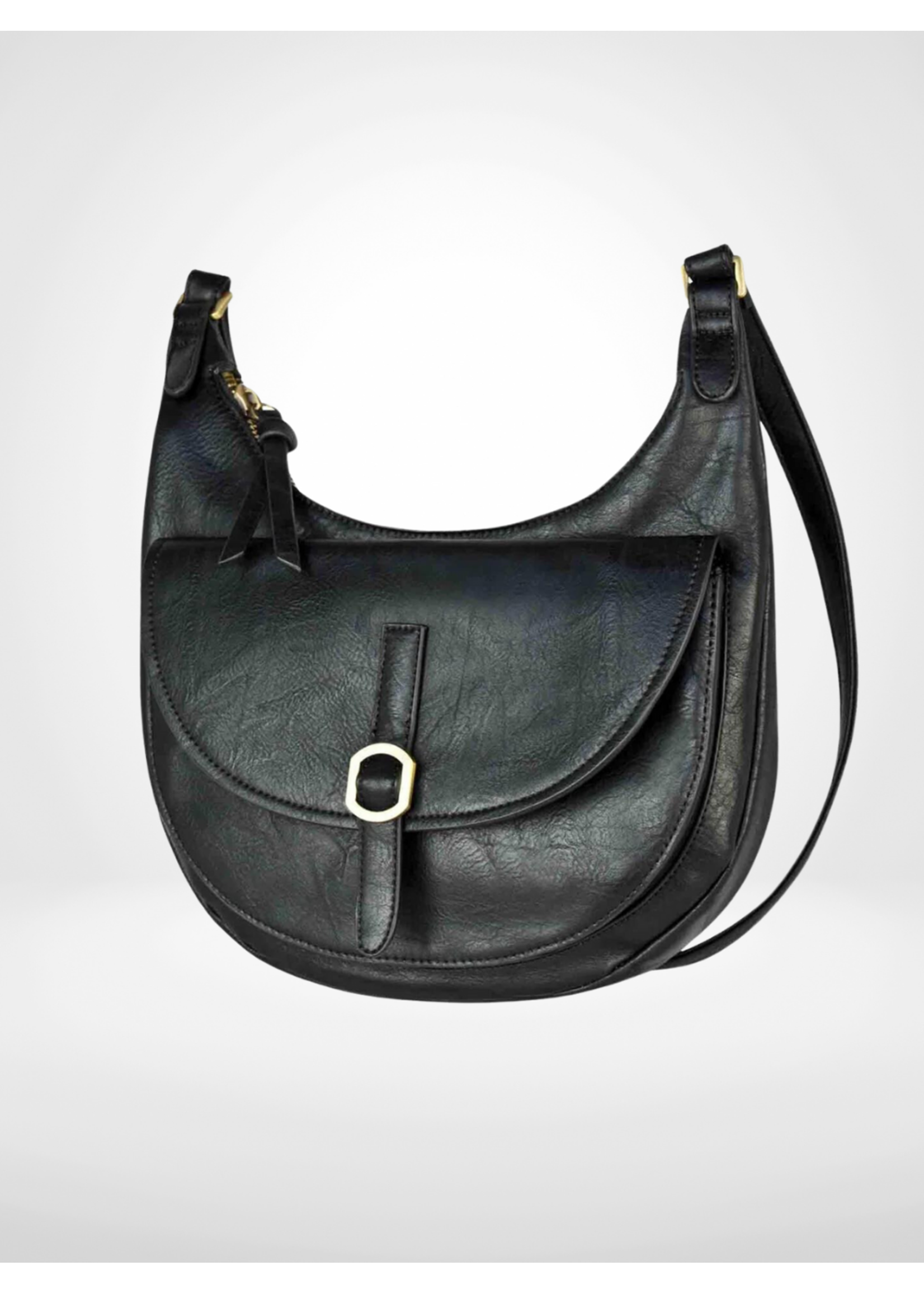 Sasha Black Crossbody Bags