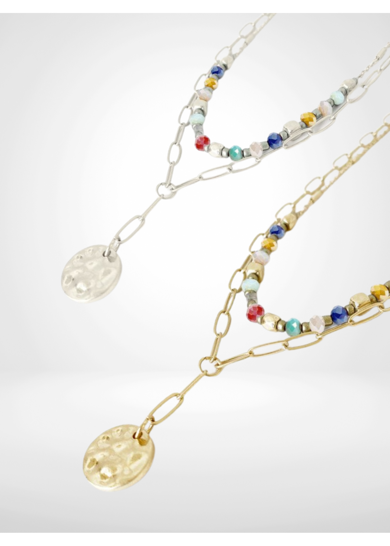 Caracol Multi Double Chain Necklace