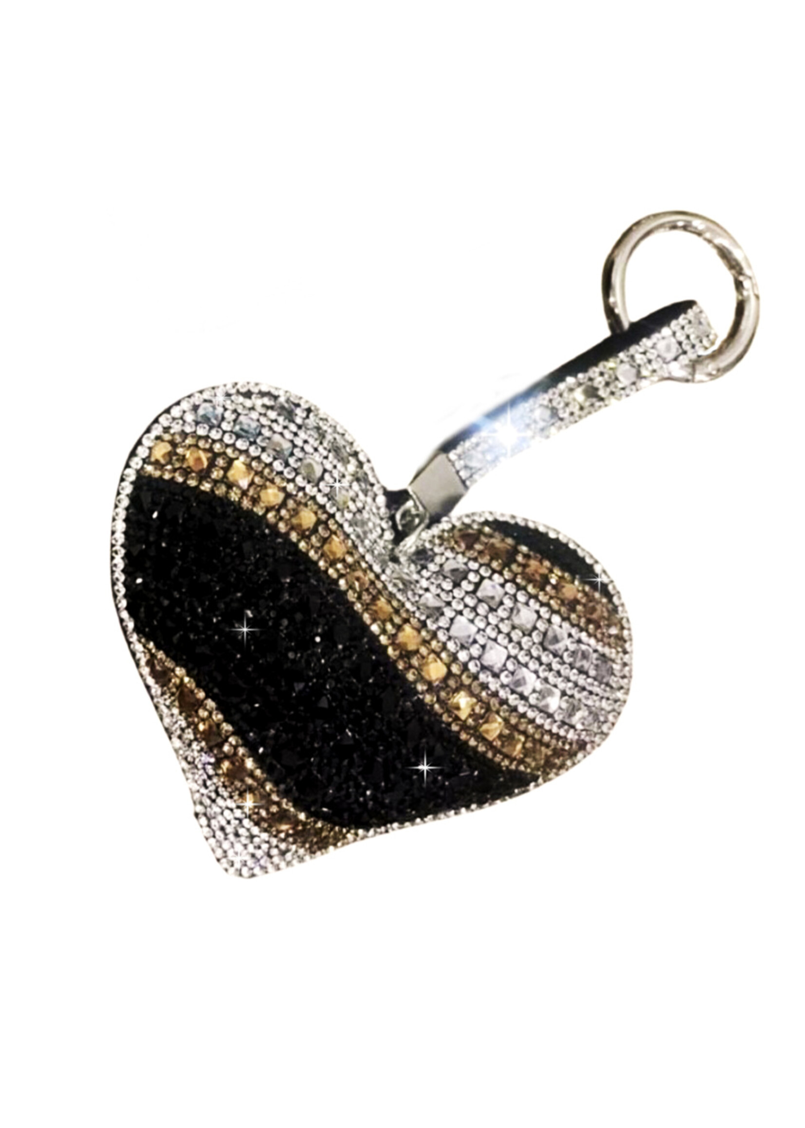 Jacqueline Kent Lady Kent Heart Purse Charm