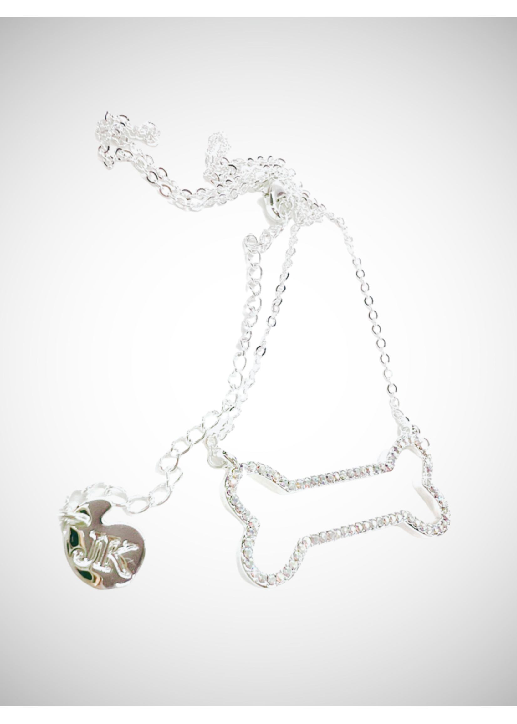 Jacqueline Kent JK Special Treat Necklace Silver