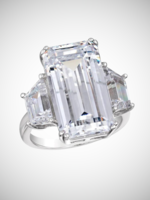Anna Zuckerman Luxury Grace 10 Diamond White Ring