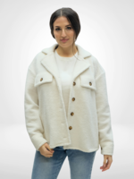 Pretty Woman Shacket White