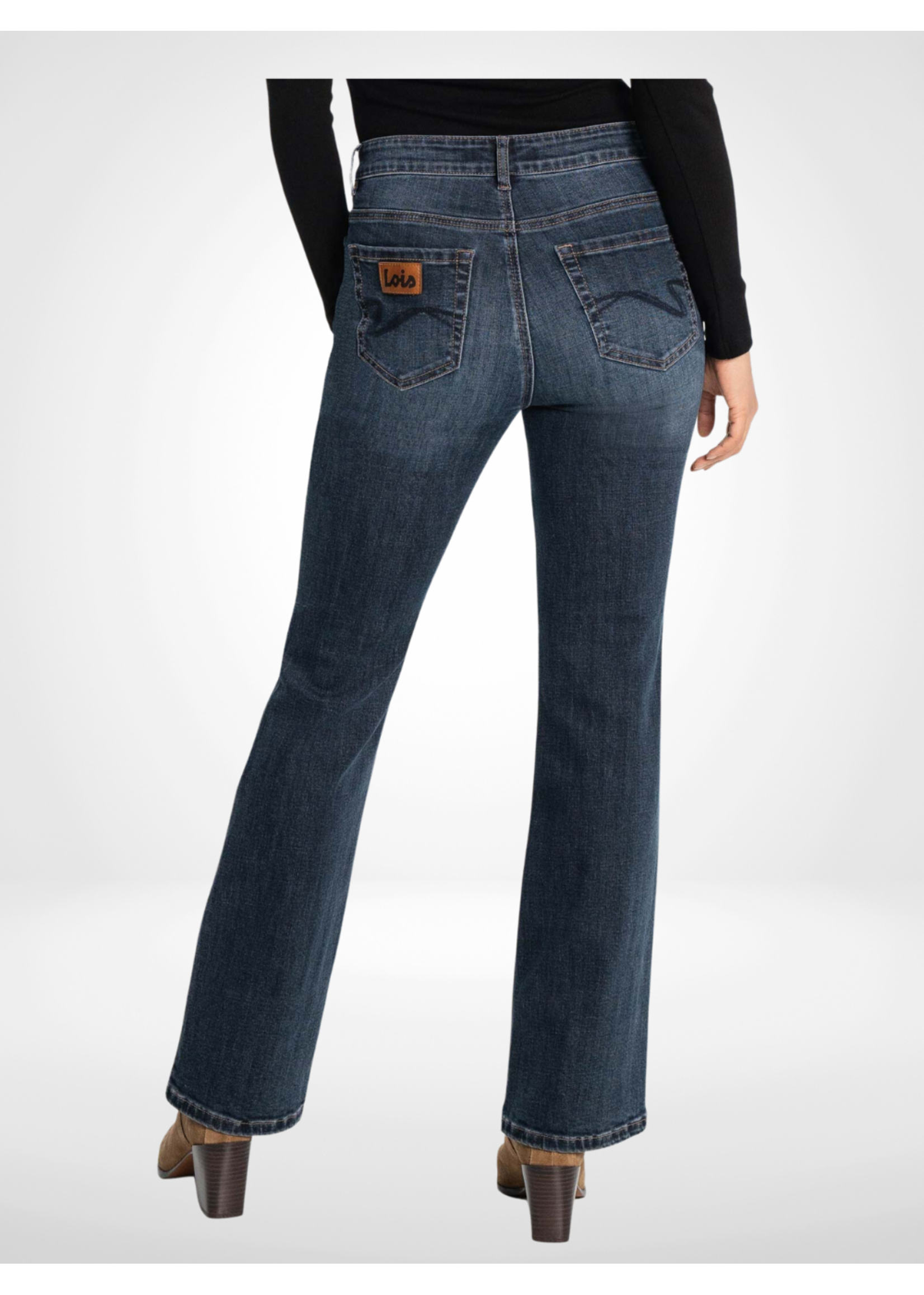 Lois Blackbull Apparel Erika Bootcut High Waist Jeans