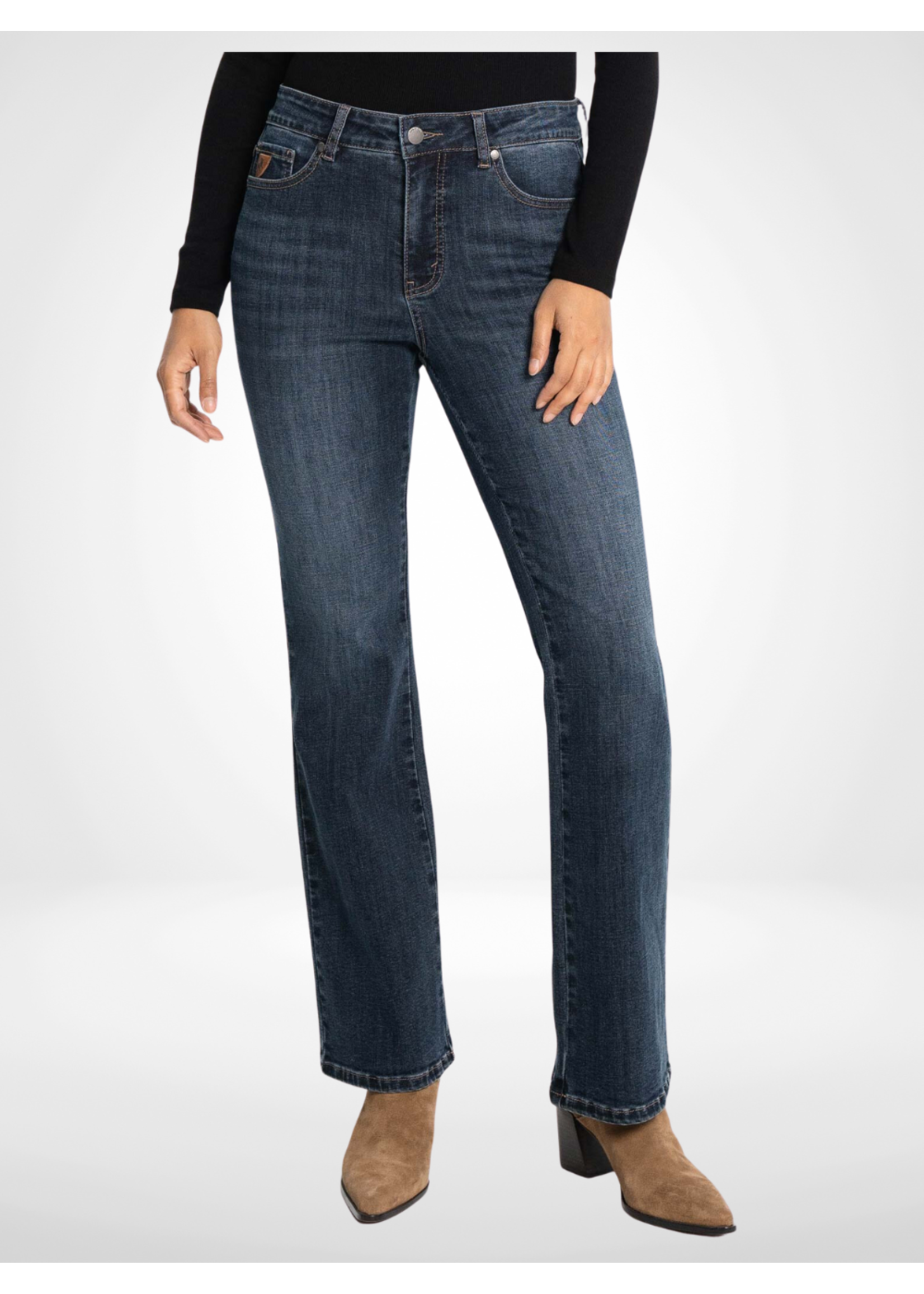 Lois Blackbull Apparel Erika Bootcut High Waist Jeans