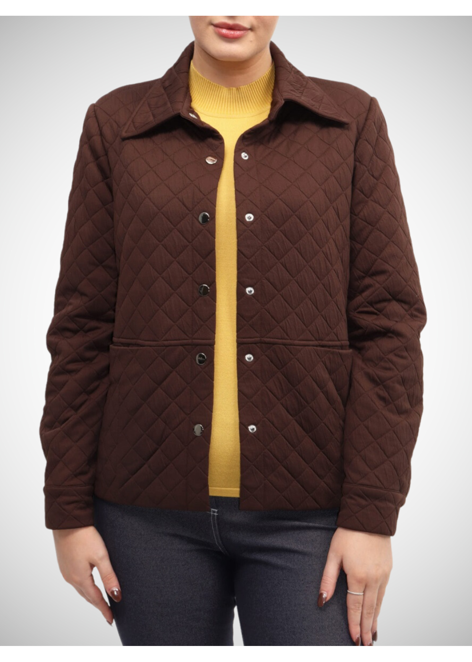 Moffi International Moffi Waffle Crop Jacket