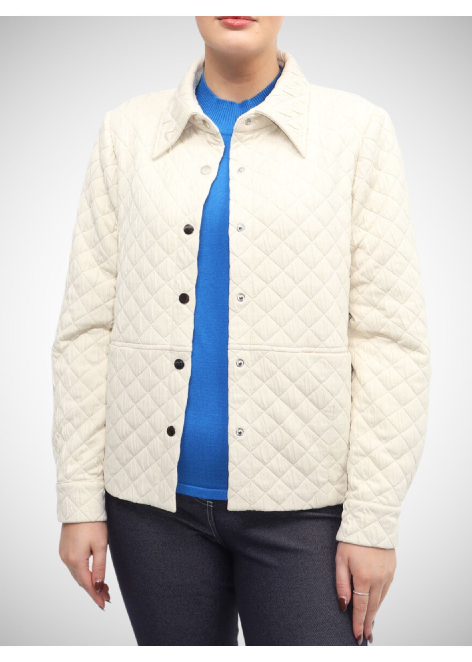 Moffi International Moffi Waffle Crop Jacket