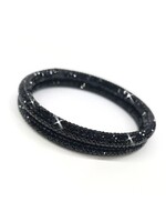 Jacqueline Kent JK Sparkle Bangle BLK