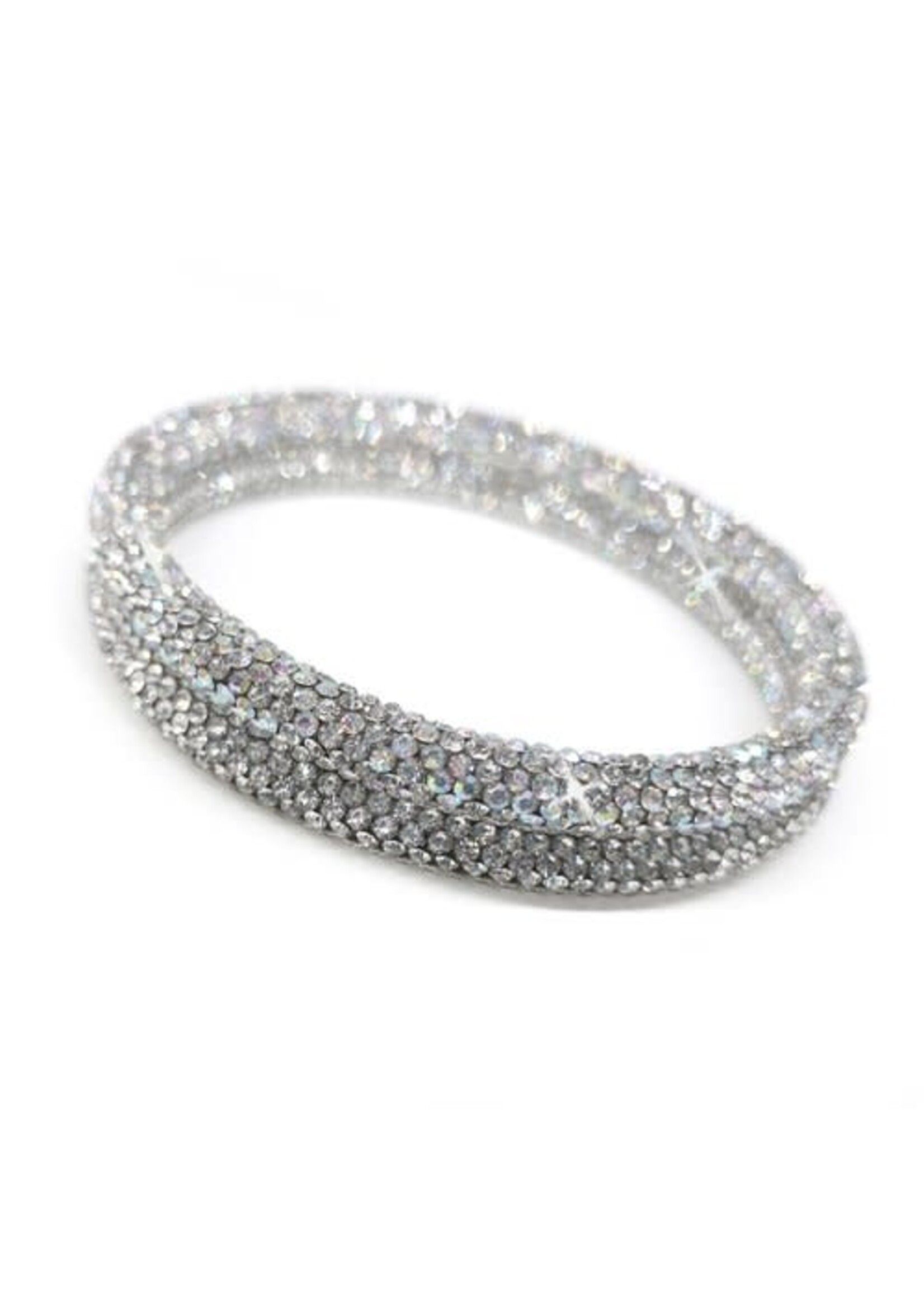 Jacqueline Kent JK Sparkle Bangle BLK