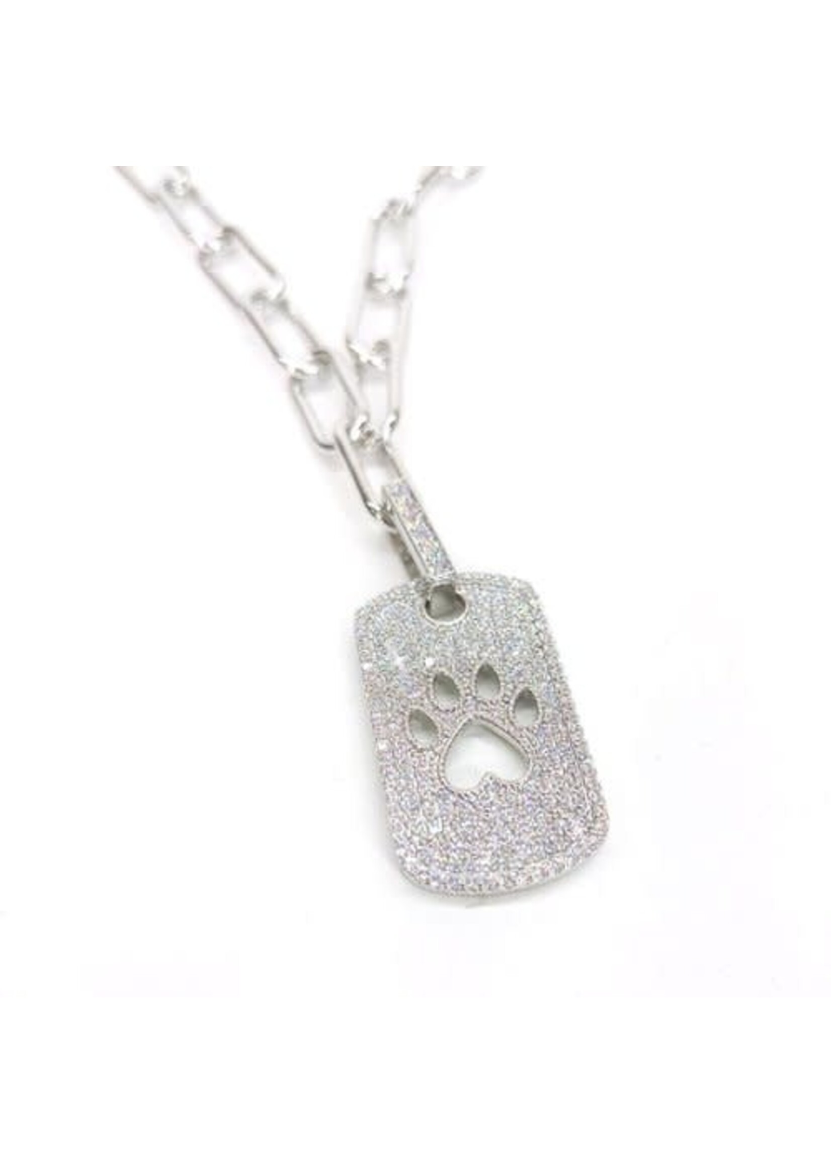 Jacqueline Kent JK Unconditional Love Paw Necklace