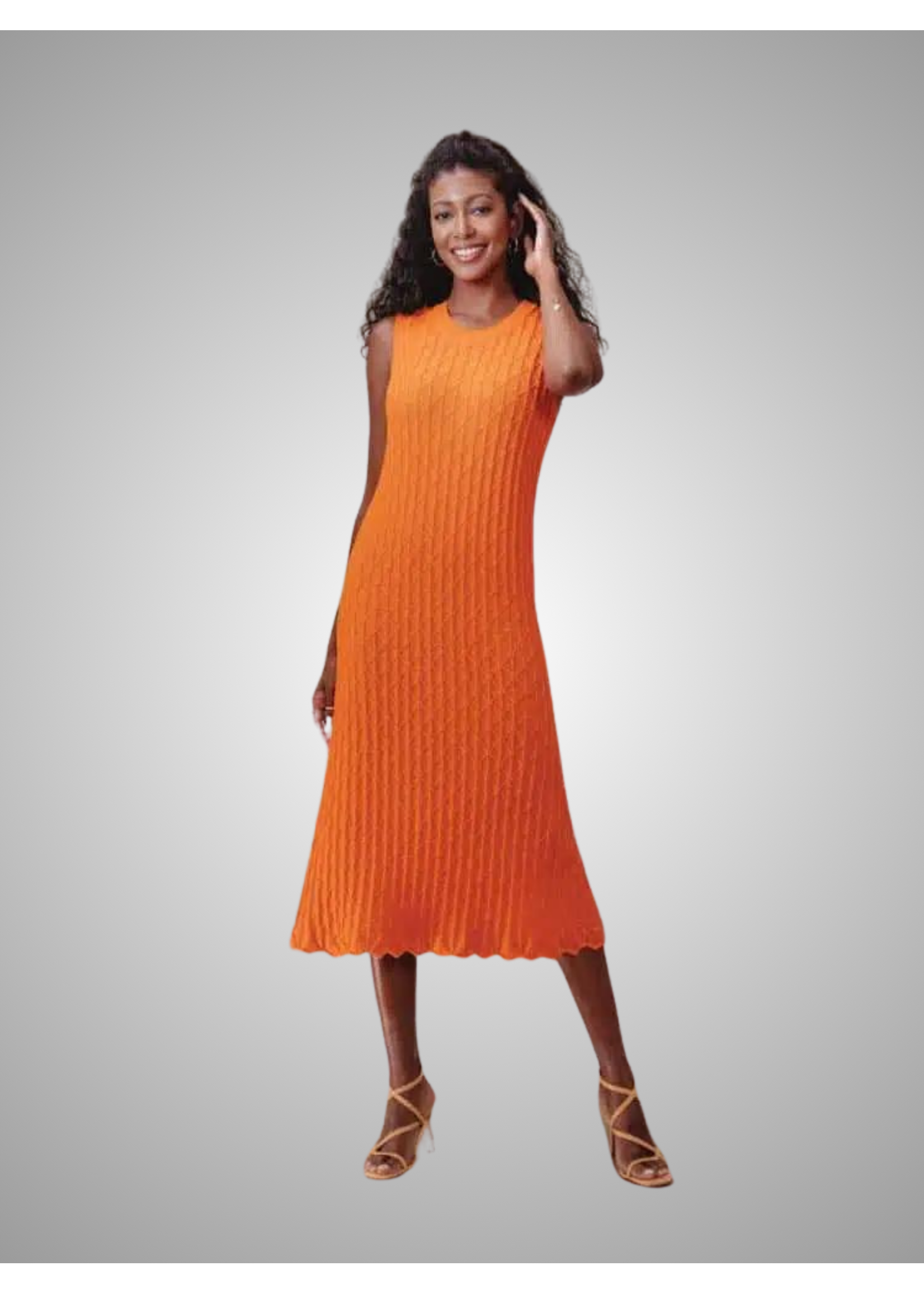 Alison Sheri AS Knit Midi Dress