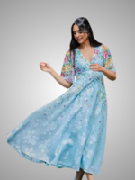Alison Sheri Elana Wang Maxi Dress EW32138