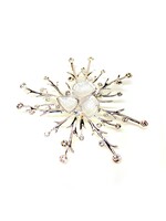 Jacqueline Kent JK Galaxy Flake Silver Brooch