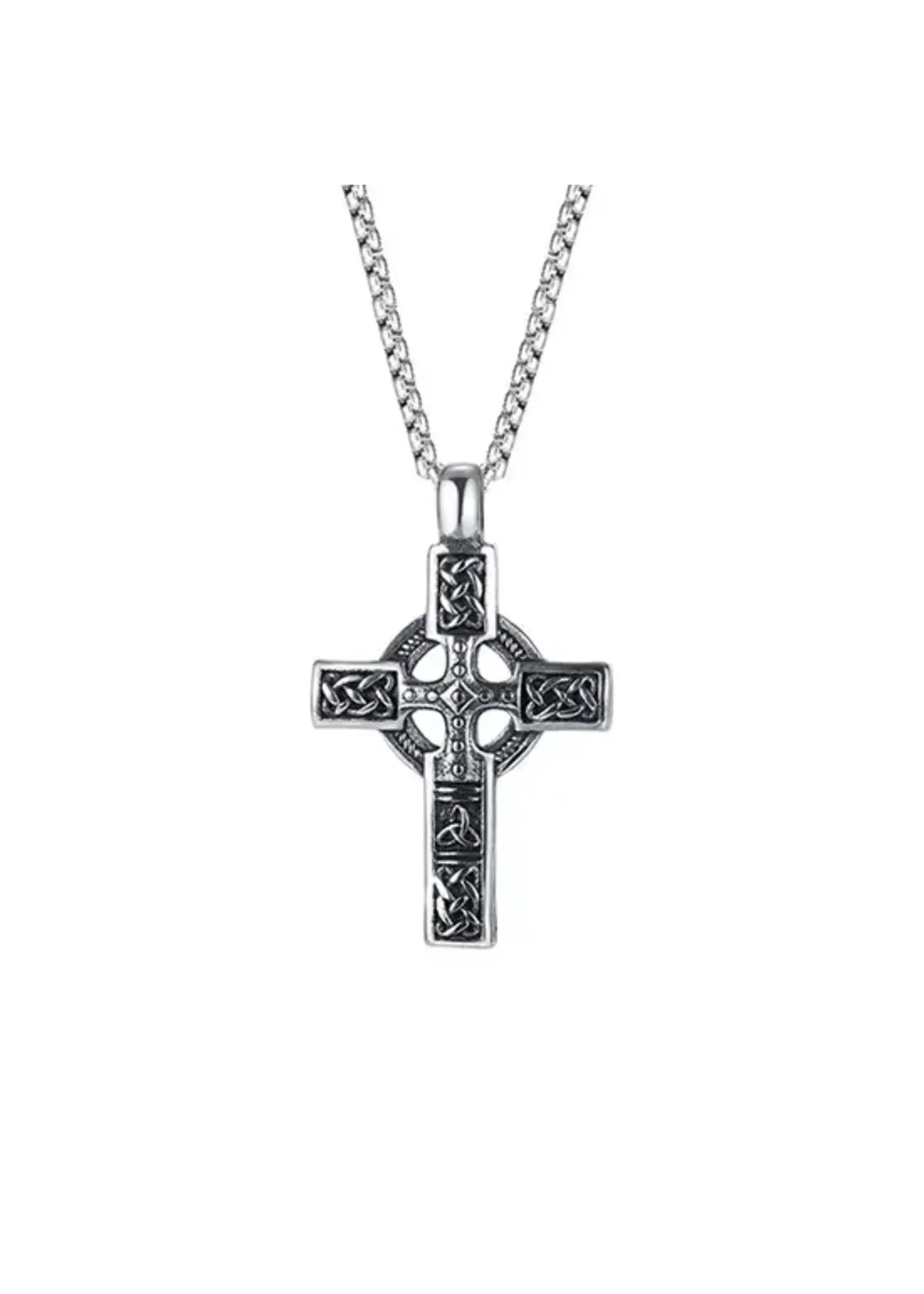 Josef Elias Josef Elias Men's Stainless Cross Chain