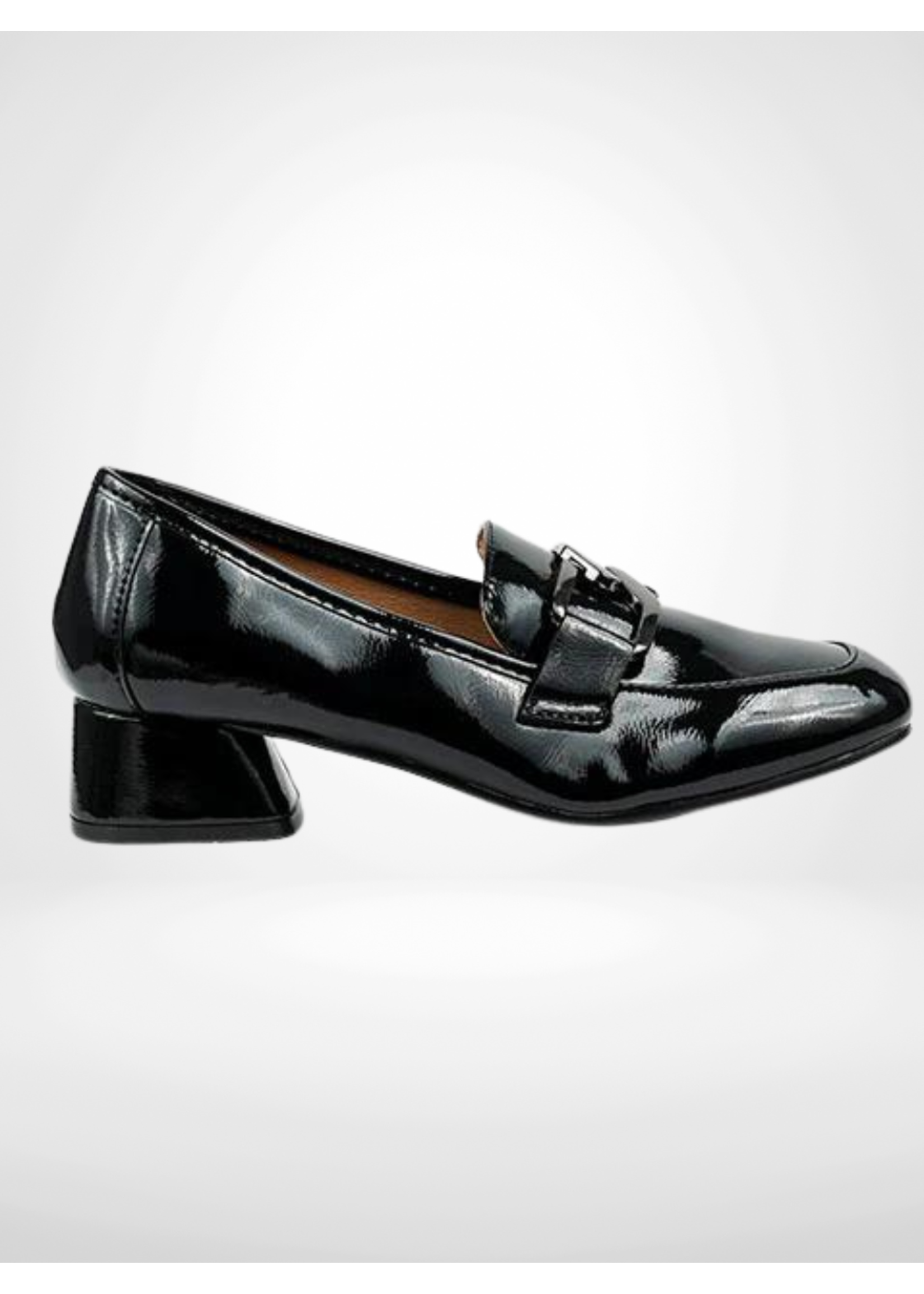 LEF Black Paten Loafer
