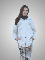 Papa Fashion Sorella Flap Pocket Shacket