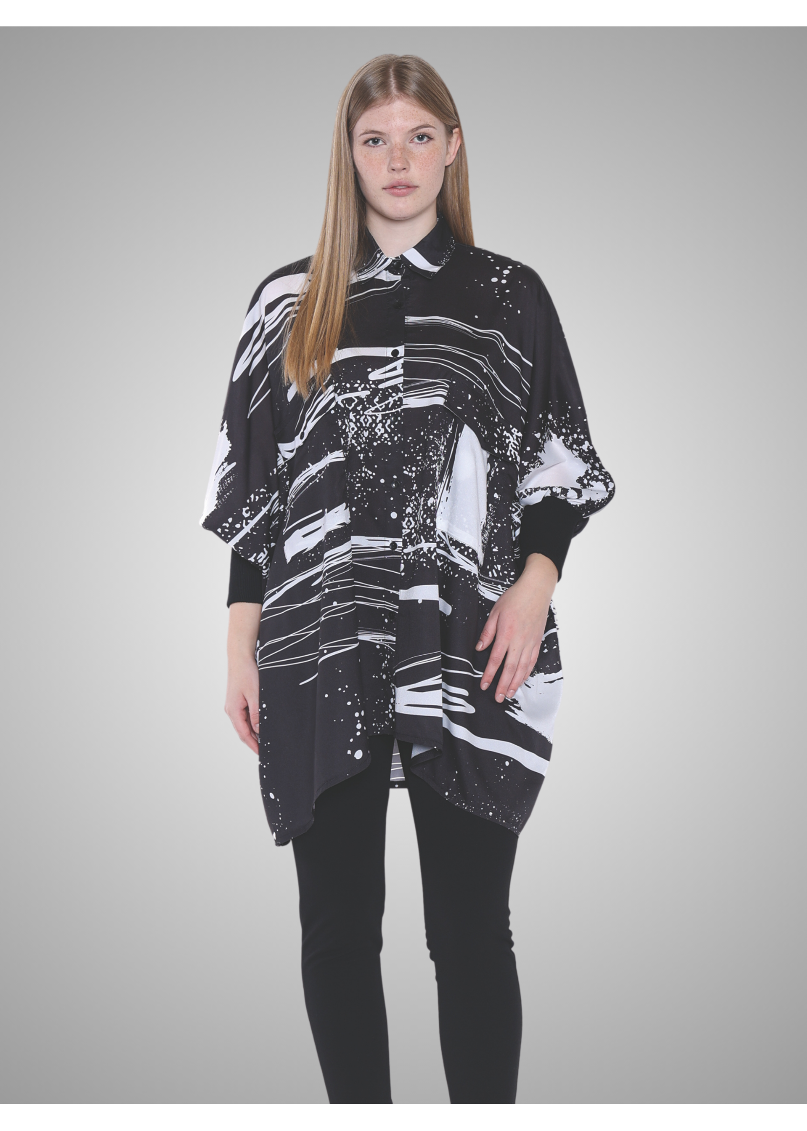 Sorella Cuffed Oversize Shirt