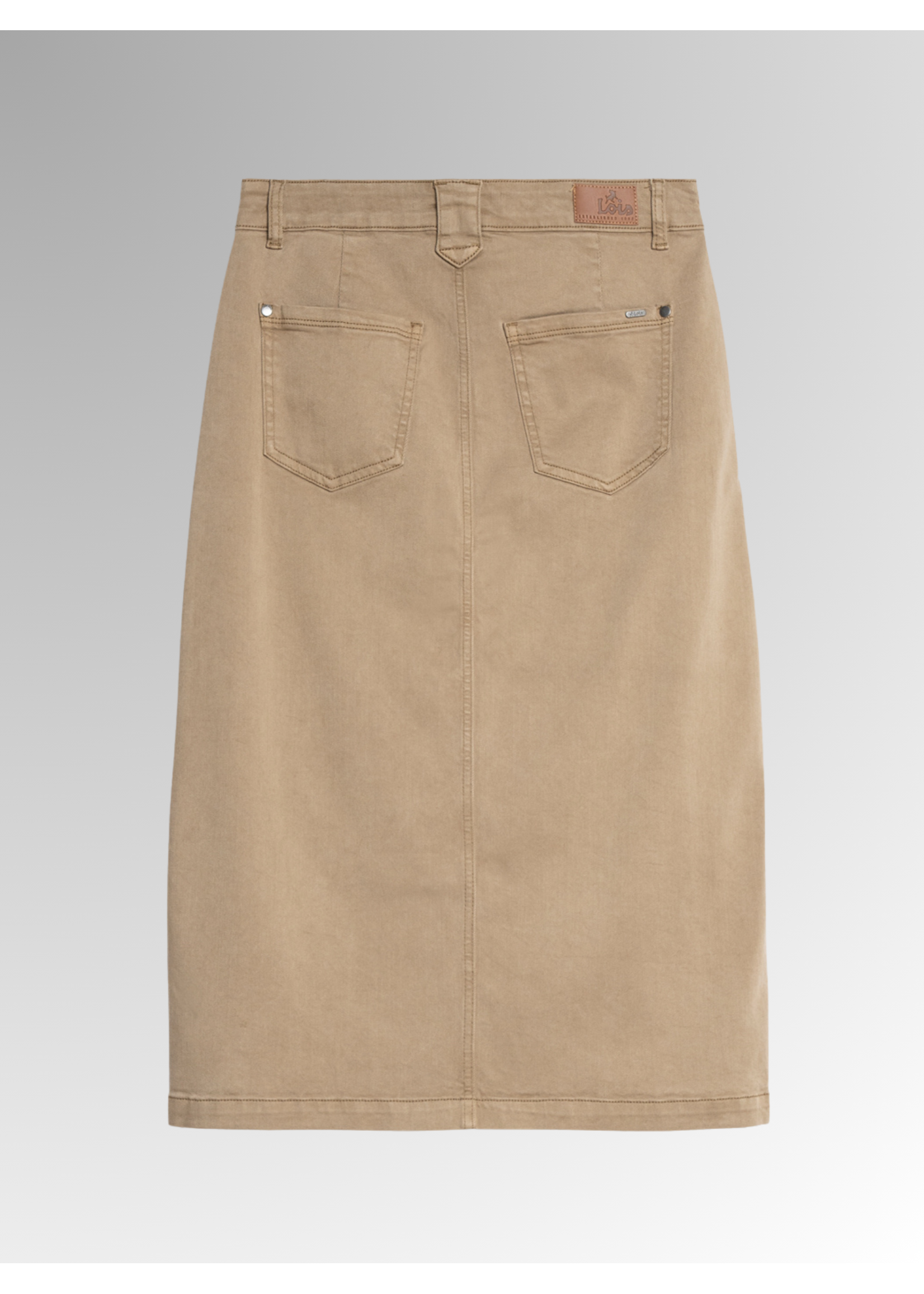 Lois Blackbull Apparel LS  Skirt Relaxed Fit Toasted Almon