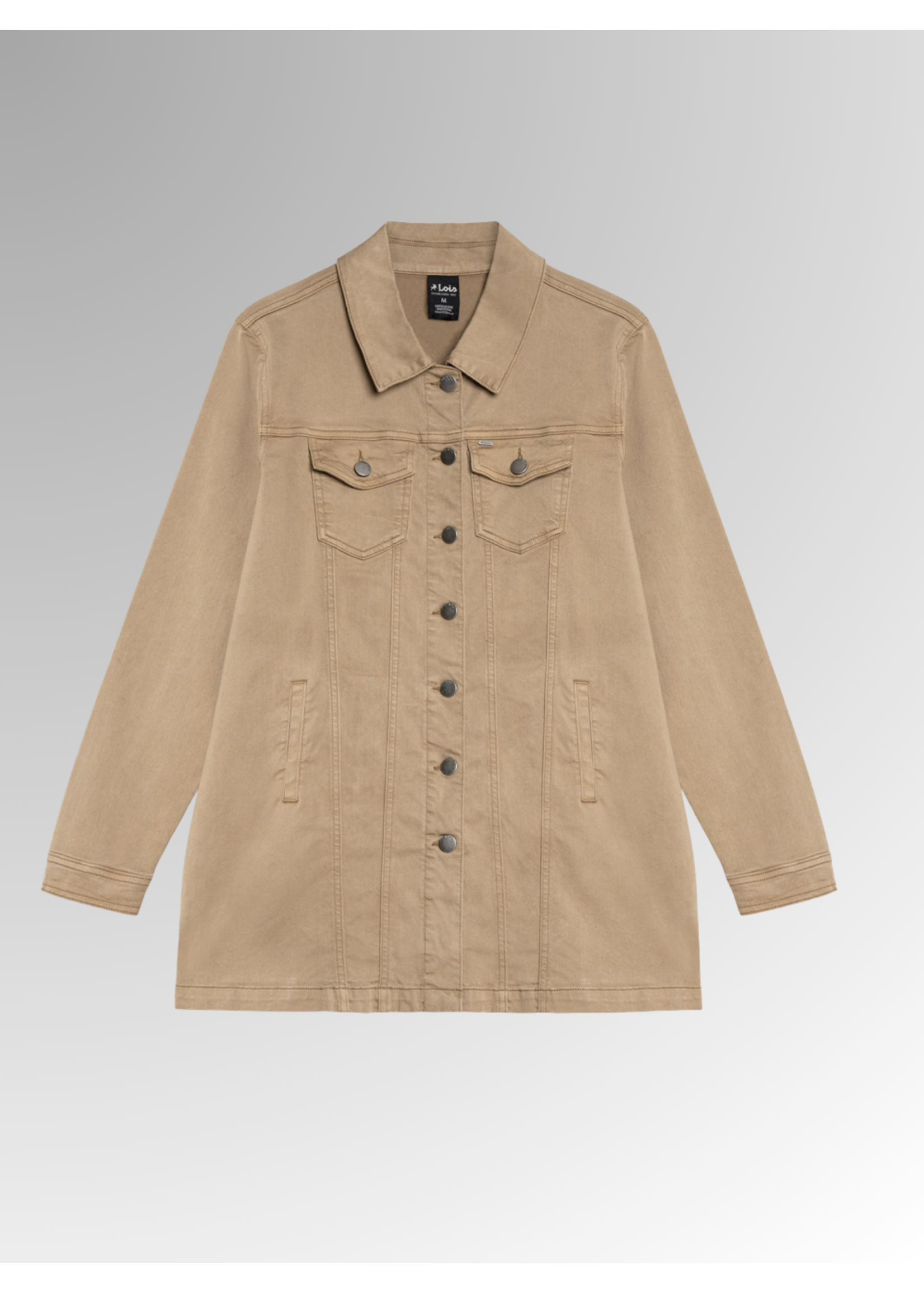 Lois Blackbull Apparel LS Long Jacket Relaxed Fit toasted Almon