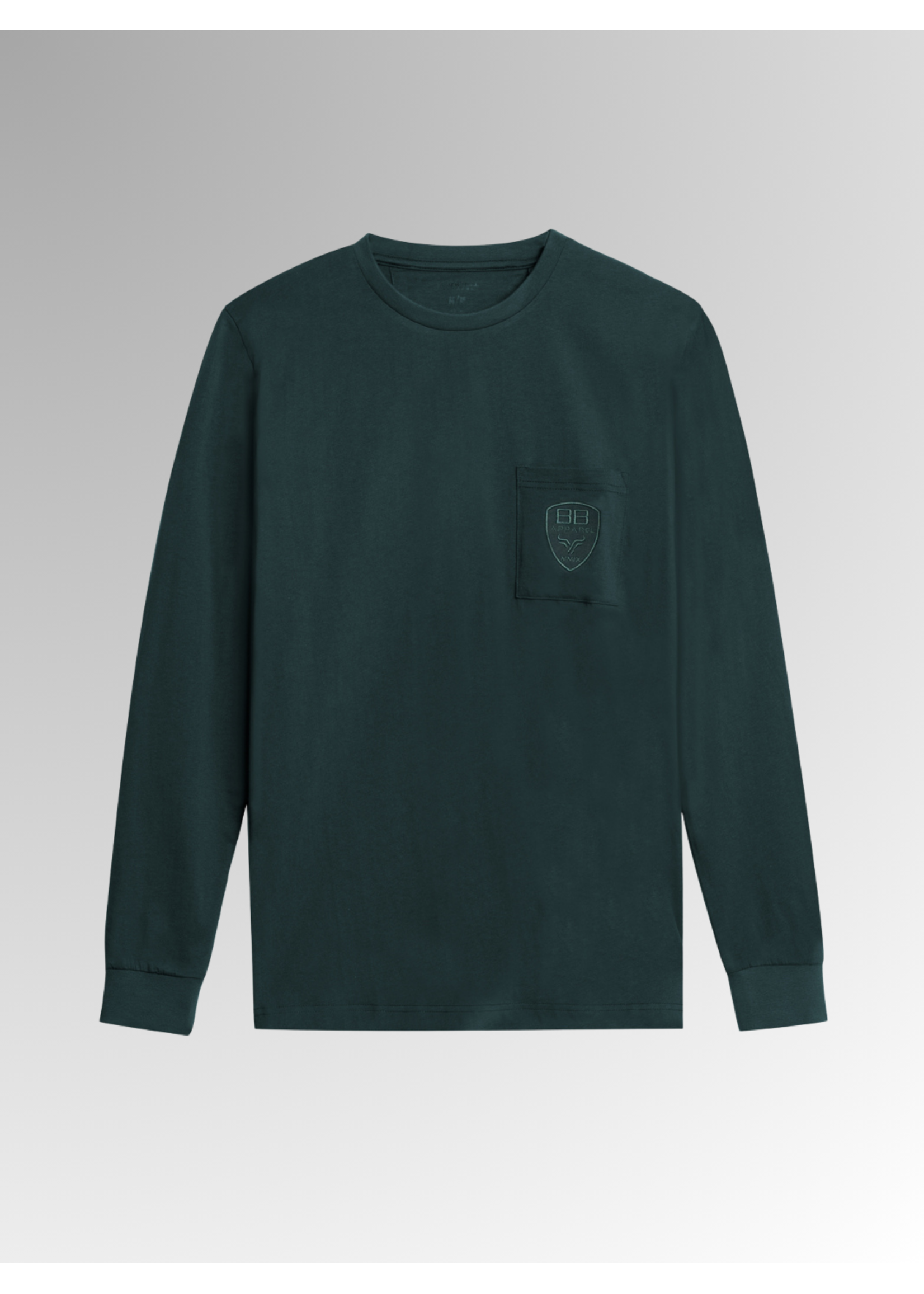 Lois Blackbull Apparel LS Dash Crew Neck T-Shirt